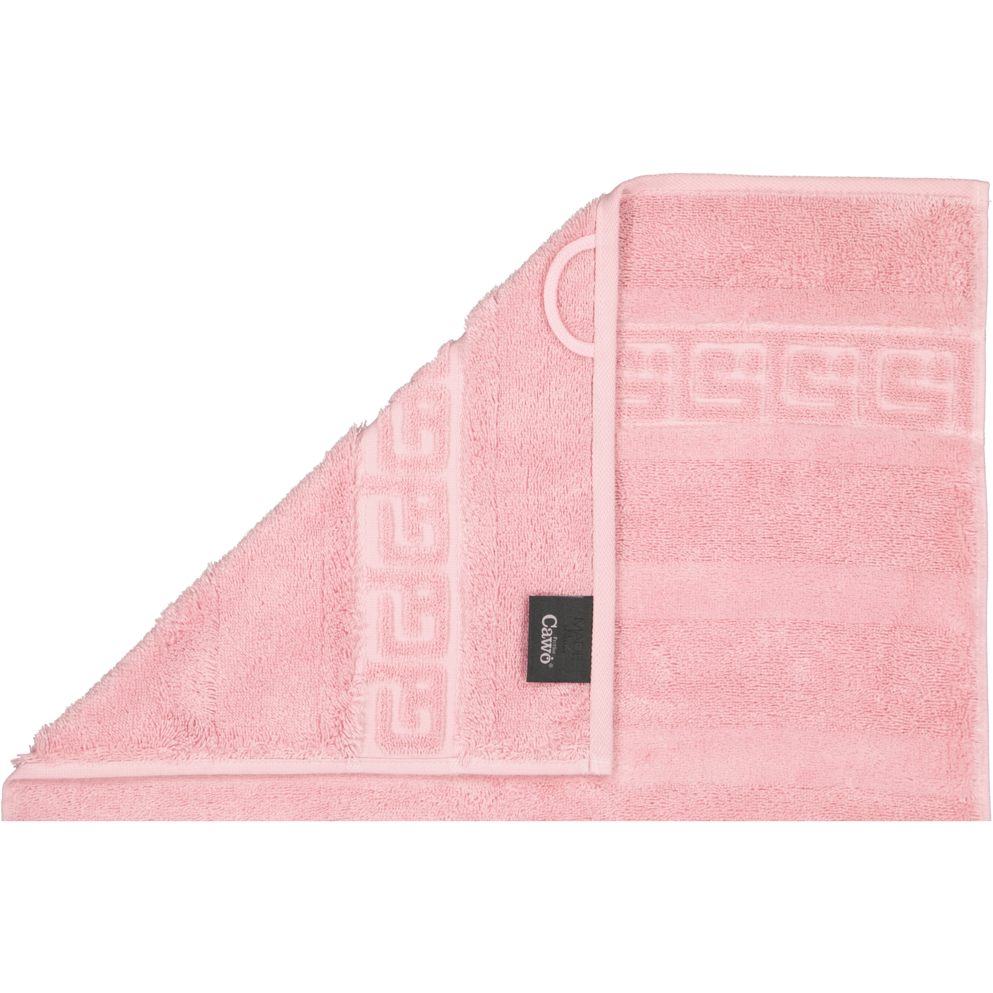 Cawö - Noblesse Uni 1001 - Farbe: 271 - altrosa - Waschhandschuh 16x22 cm