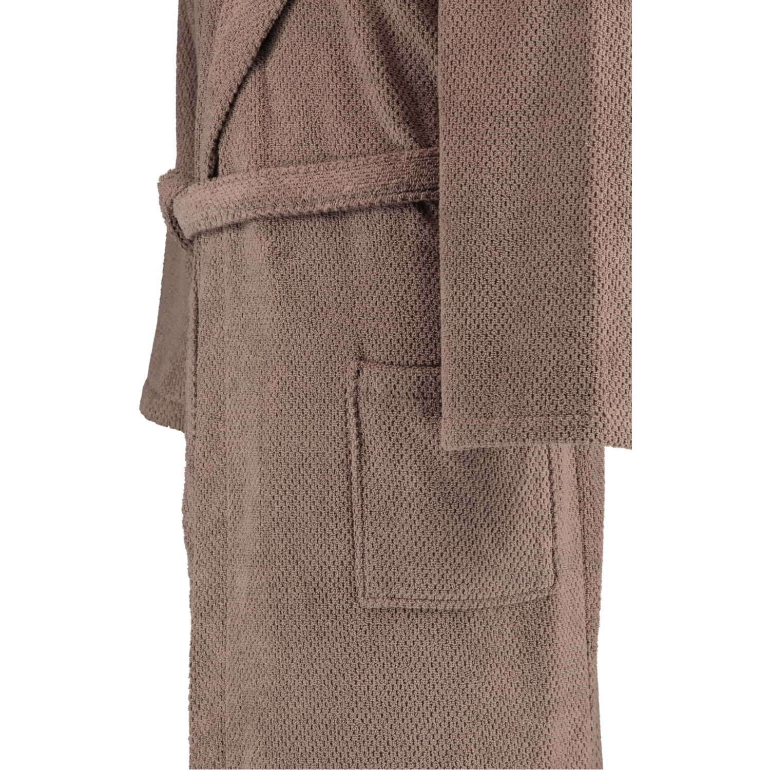 Rhomtuft RHOMTUFT Bademäntel unisex Kapuze Baronesse taupe - 58