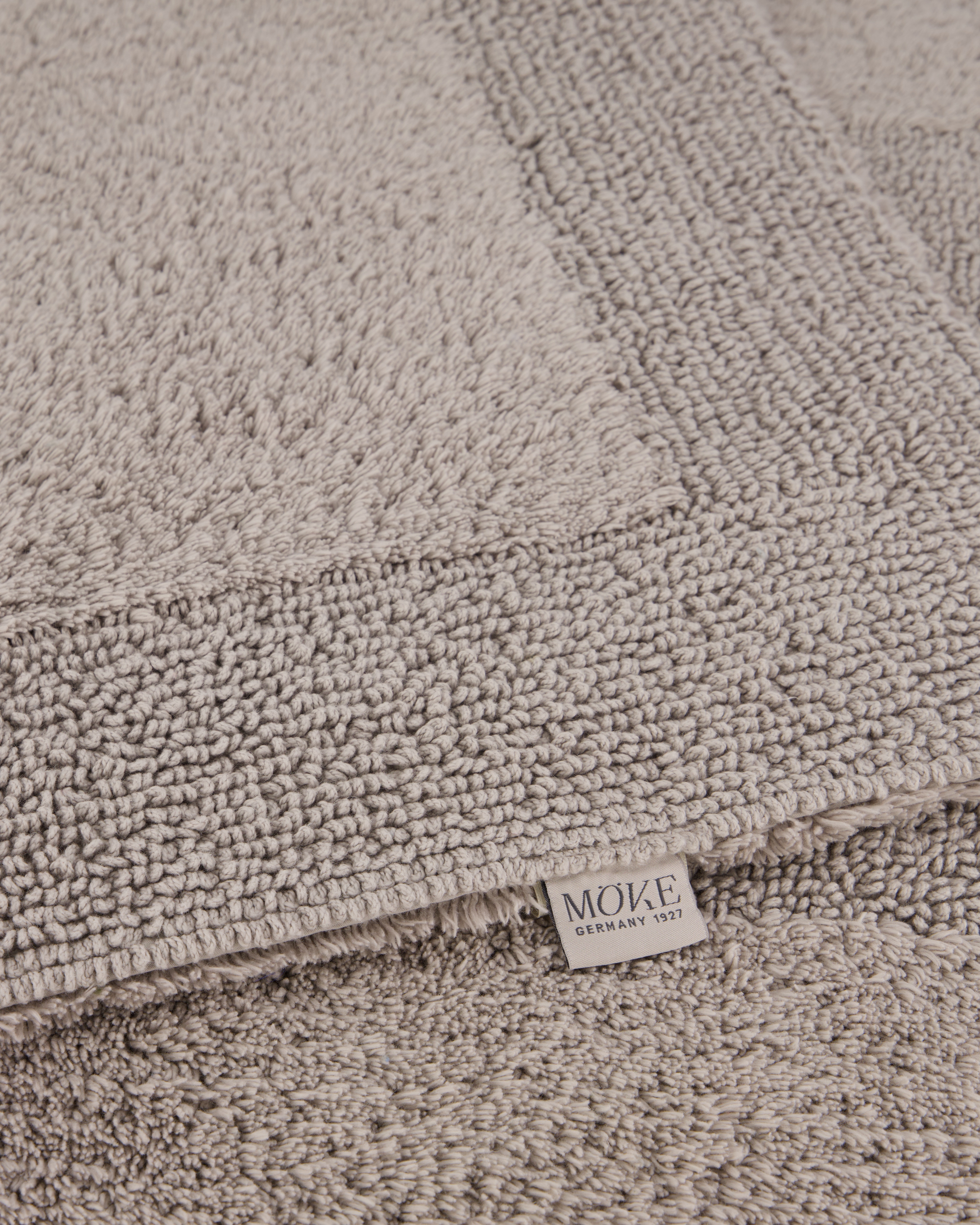 Möve Badteppiche Doubleface silver grey - 823 - 60x100 cm