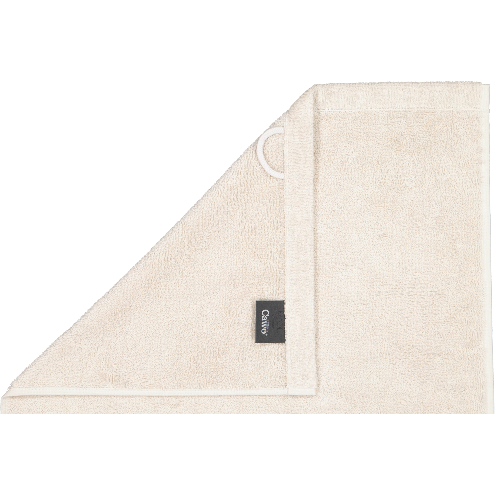 Cawö Handtücher Lifestyle Uni 7007 travertin - 366 - Handtuch 50x100 cm