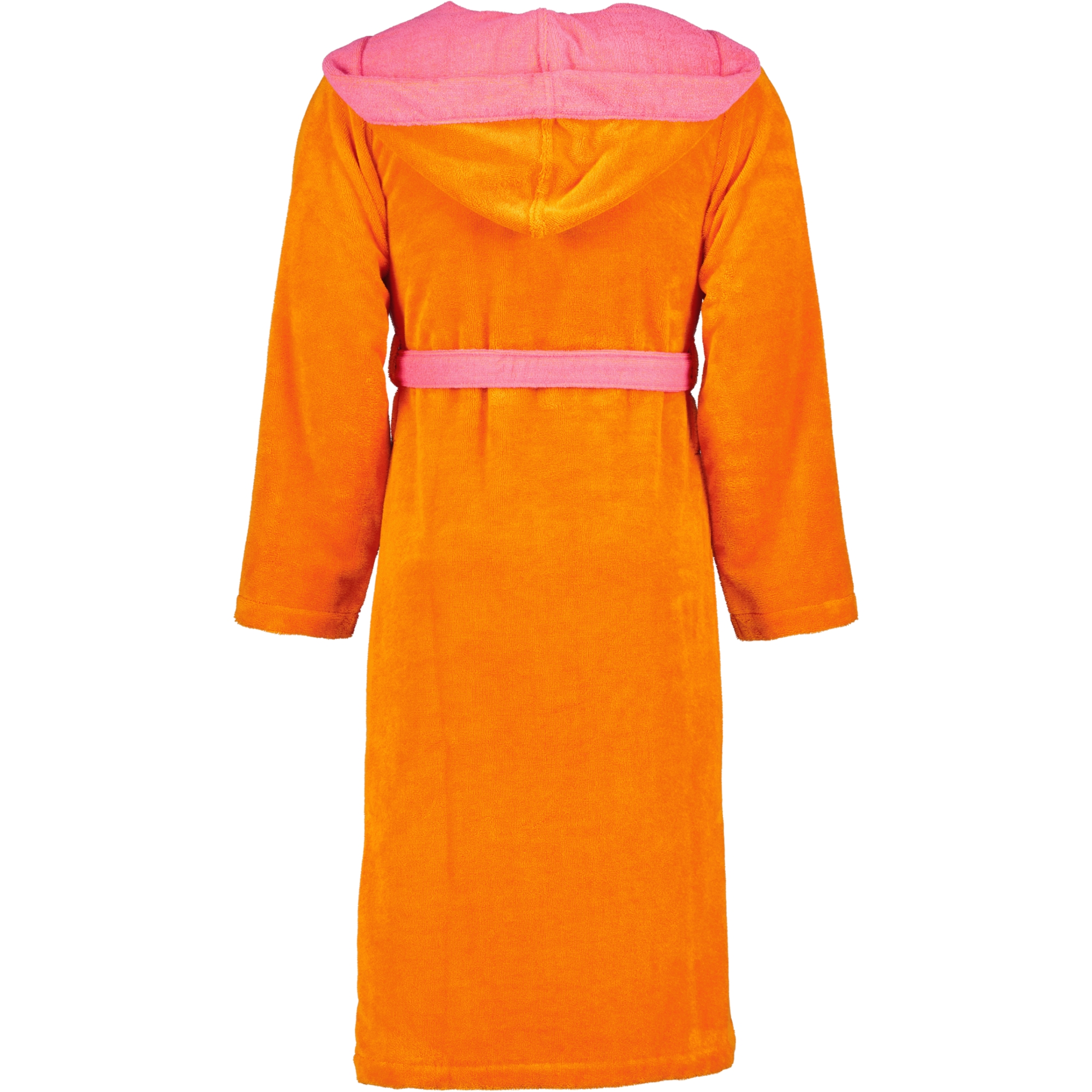Vossen Bademäntel unisex Kapuze Poppy electric orange/prim rose - 0033