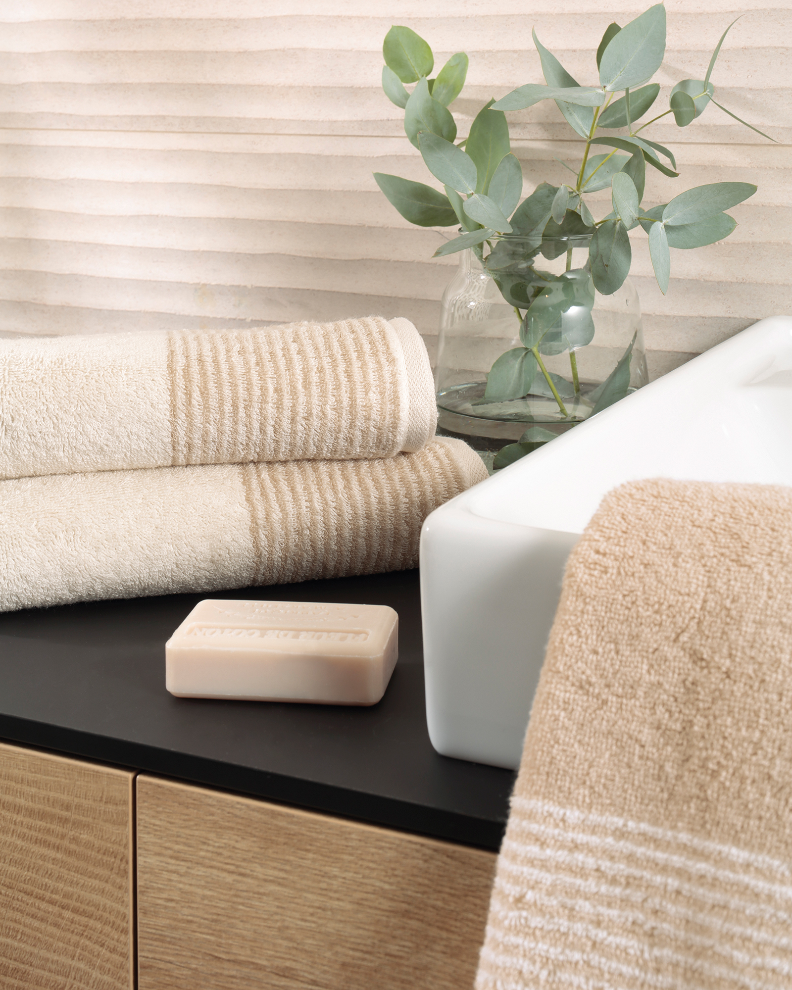 Cawö Handtücher Luxury Home Two-Tone 590 natur - 36