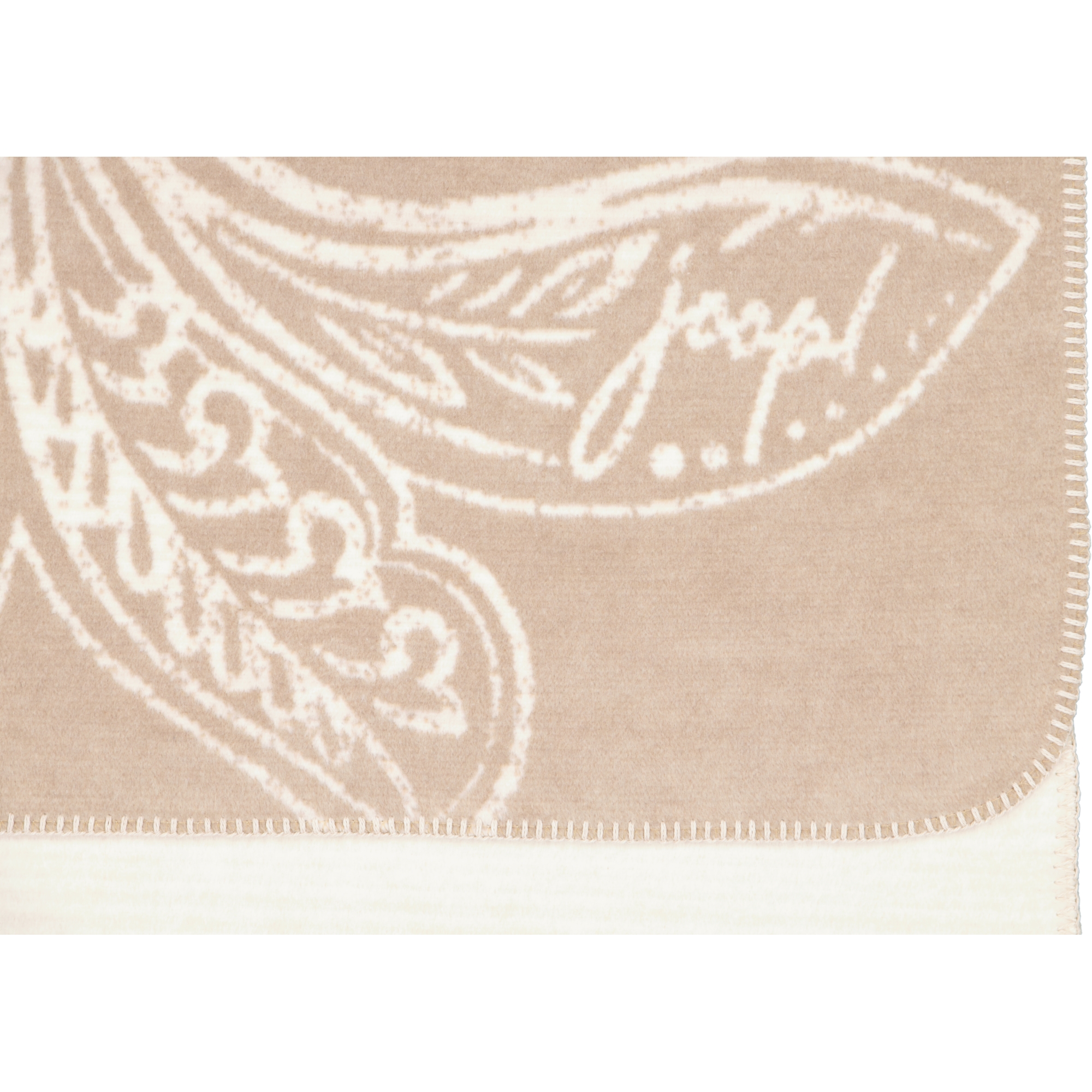 JOOP! Wohndecken Paisley Taupe - 150x200 cm