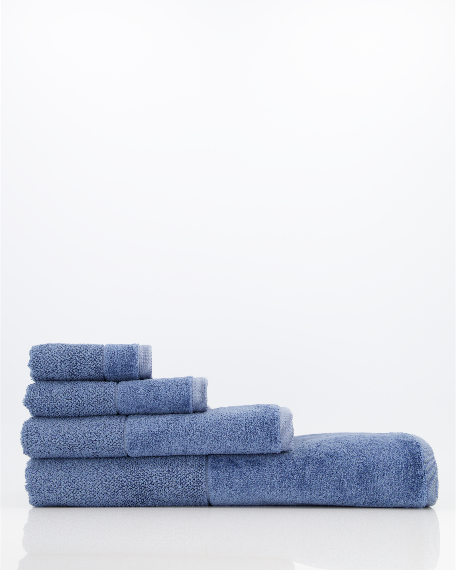 Möve Handtücher Bamboo luxe steel blue - 847 - Seiflappen 30x30 cm