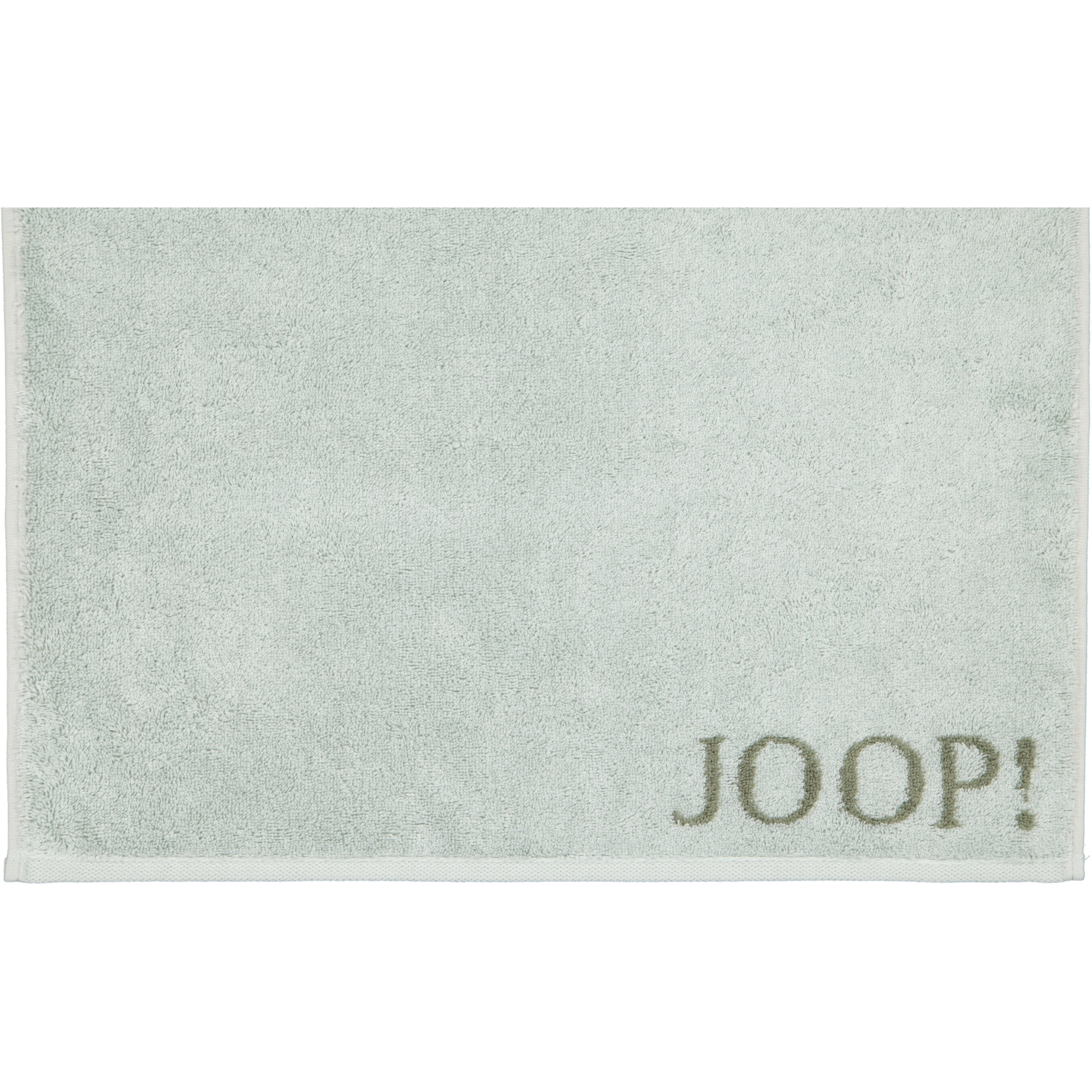 JOOP! Classic - Doubleface 1600 - Farbe: Salbei - 47 - Seiflappen 30x30 cm