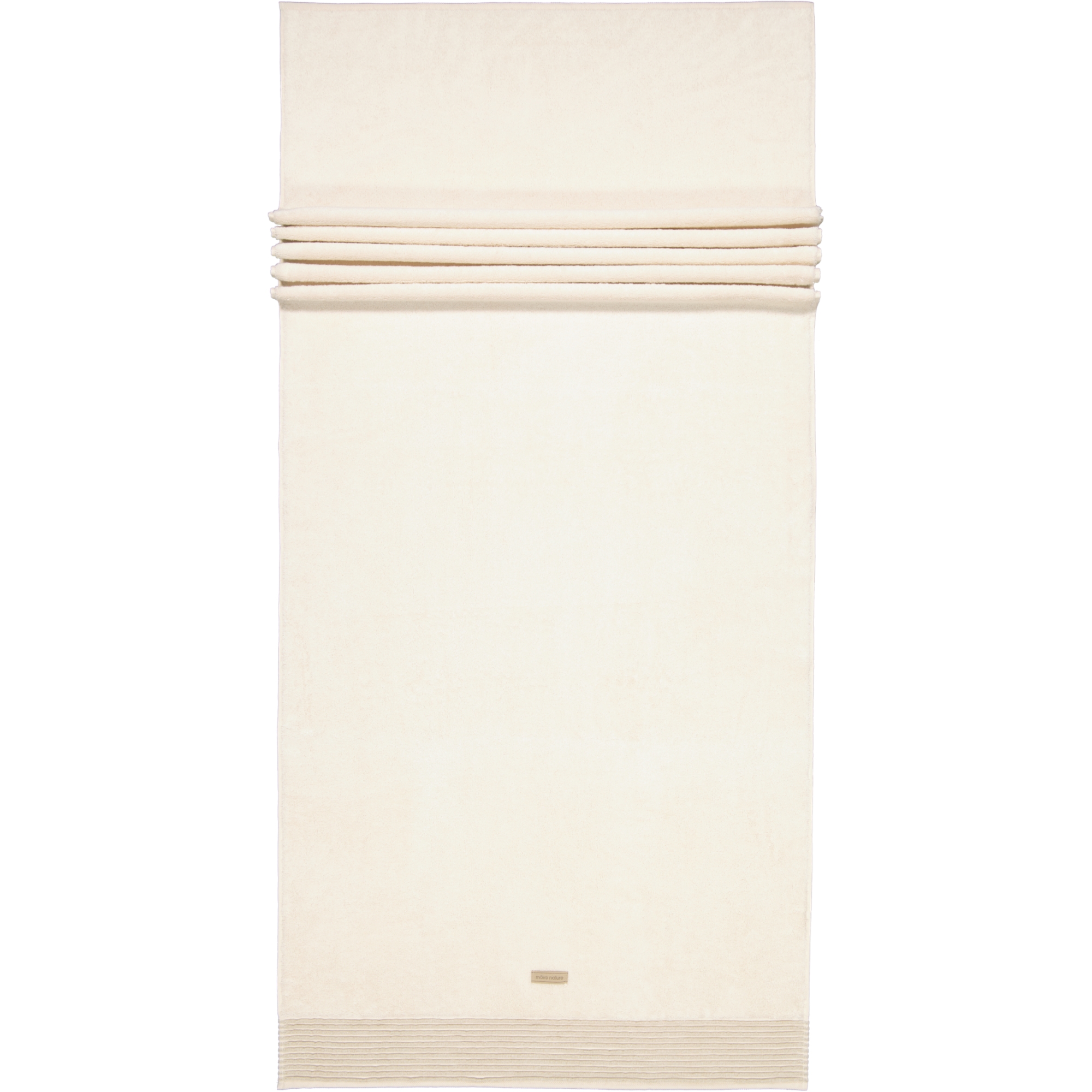 Möve - Wellness - Chenillebiesen - Farbe: natur - 071 (0-5537/8711) - Saunatuch 80x200 cm