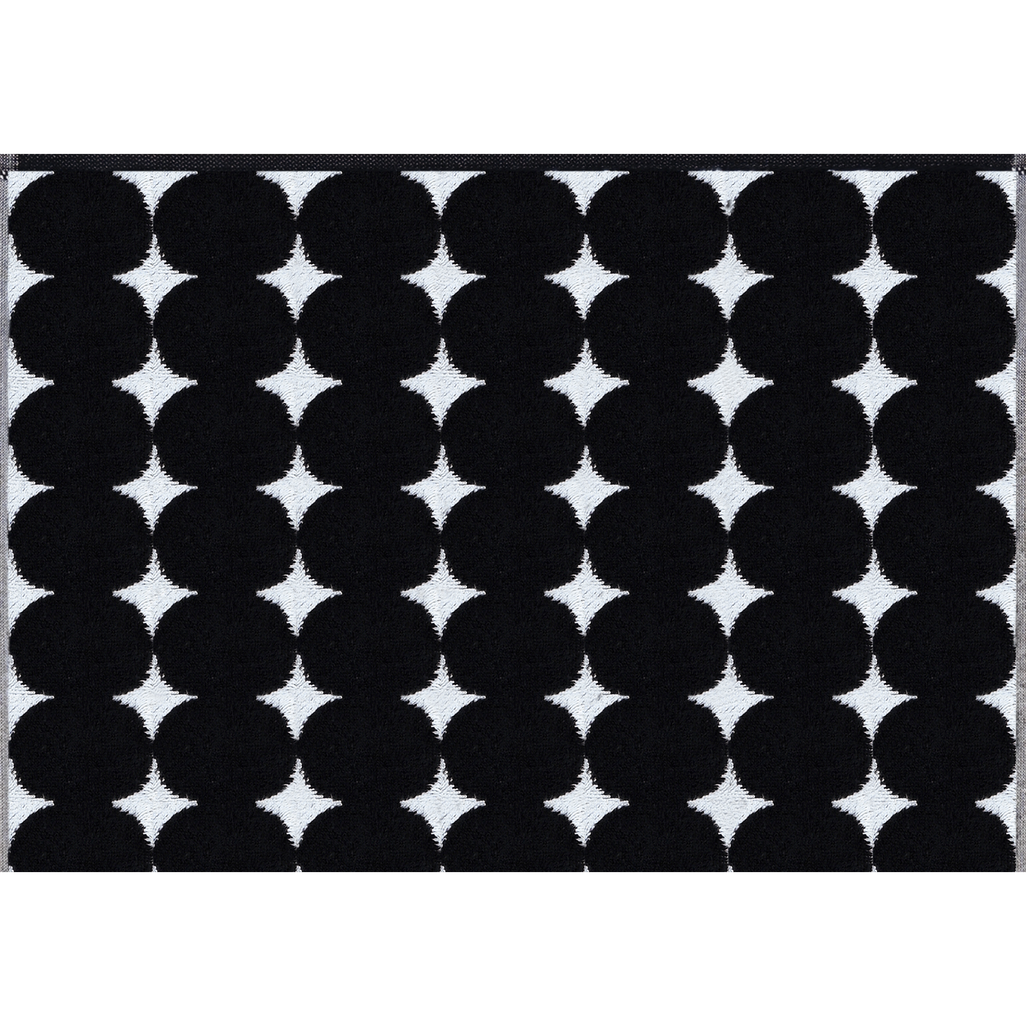 Cawö Handtücher Black&White Bubbles 6279 schwarz/weiß - 96