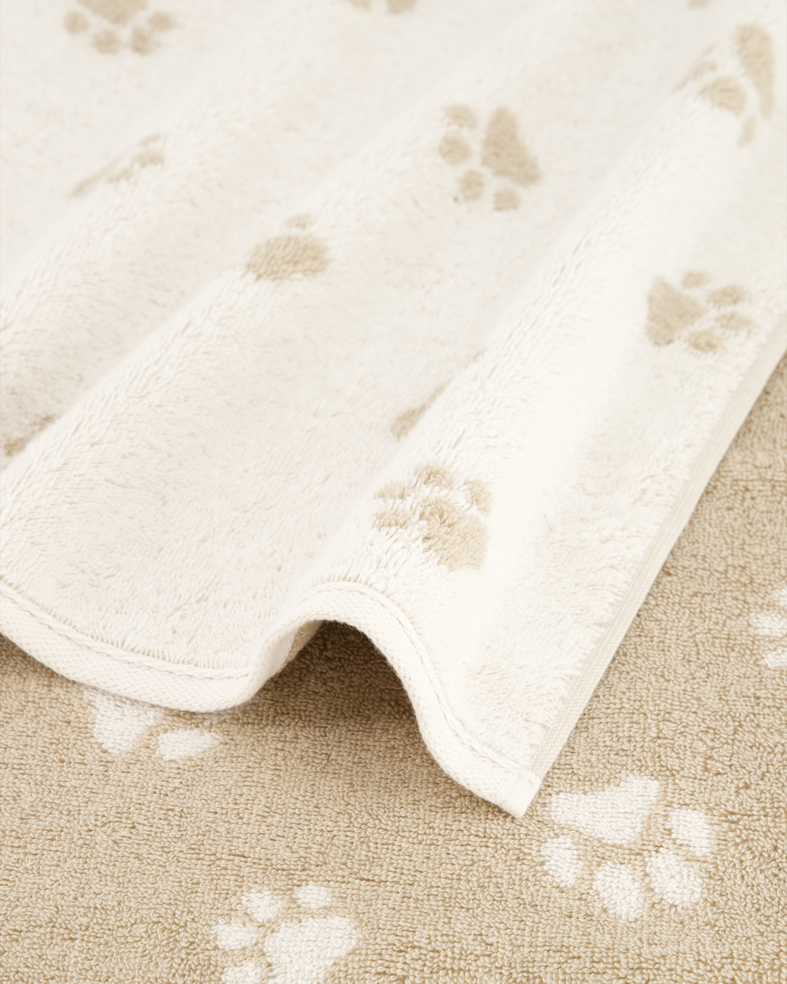Cawö Handtücher WE LOVE DOGS Paws 6247 Natur-Beige - 33