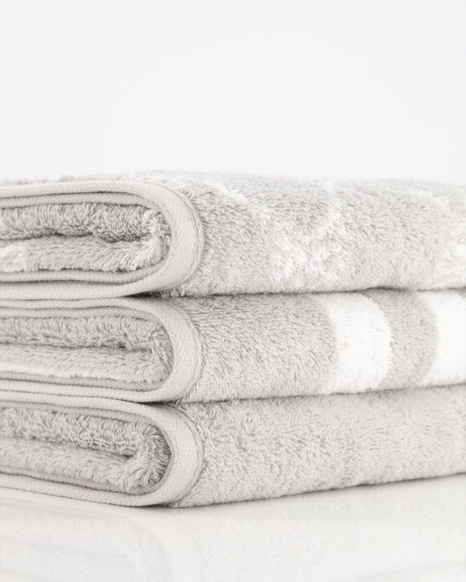 JOOP! Classic - Doubleface 1600 - Farbe: Silber - 76 - Waschhandschuh 16x22 cm