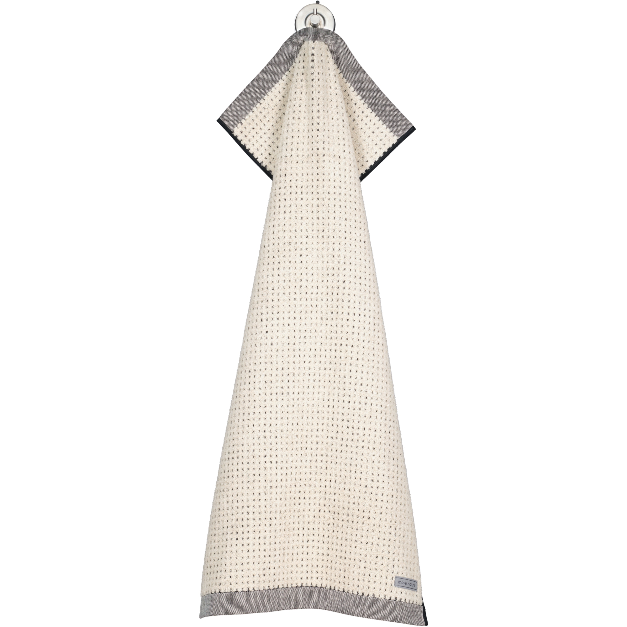 Möve - Eden - Piquée Struktur - Farbe: natur - 081 (1-0148/8942) - Handtuch 50x100 cm