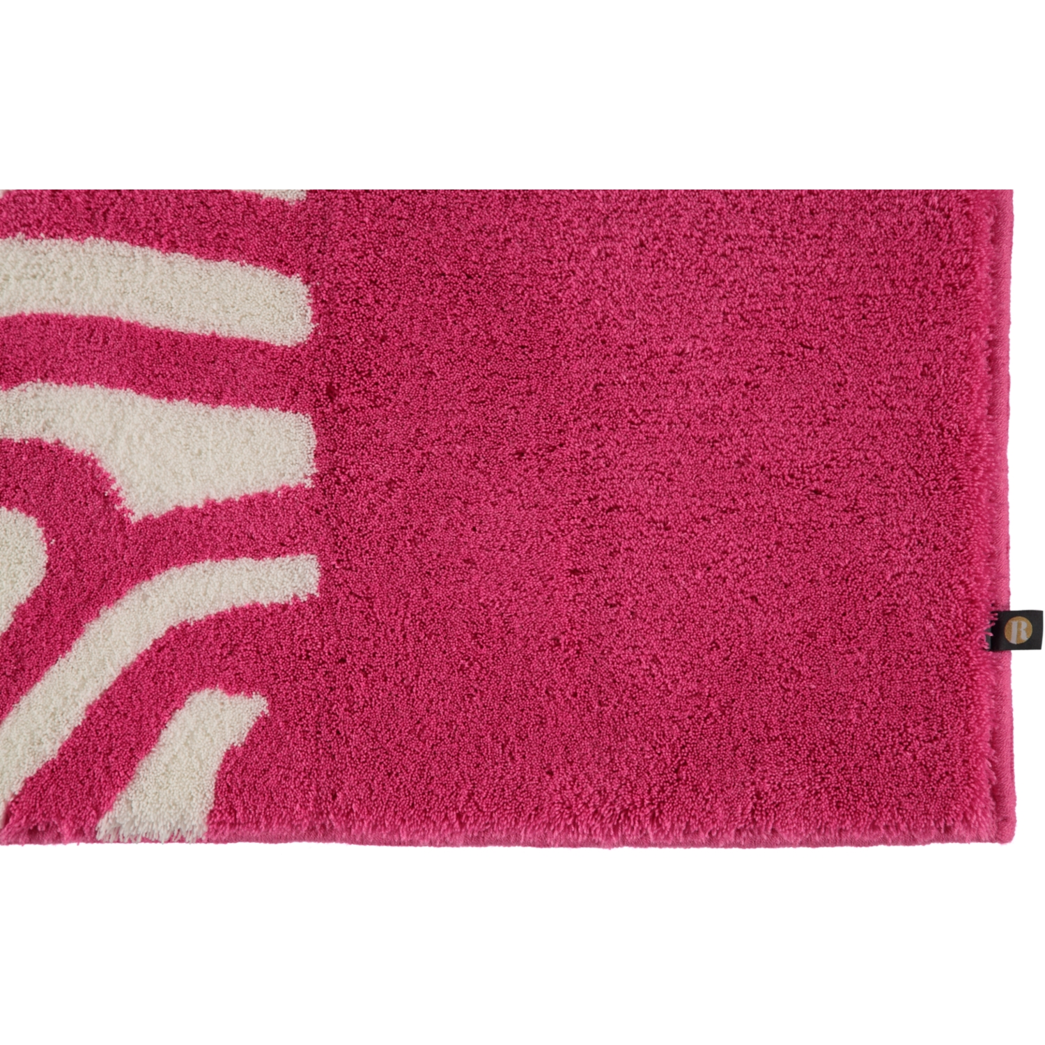 Rhomtuft RHOMTUFT Badteppiche Zebra fuchsia-weiss - 1403