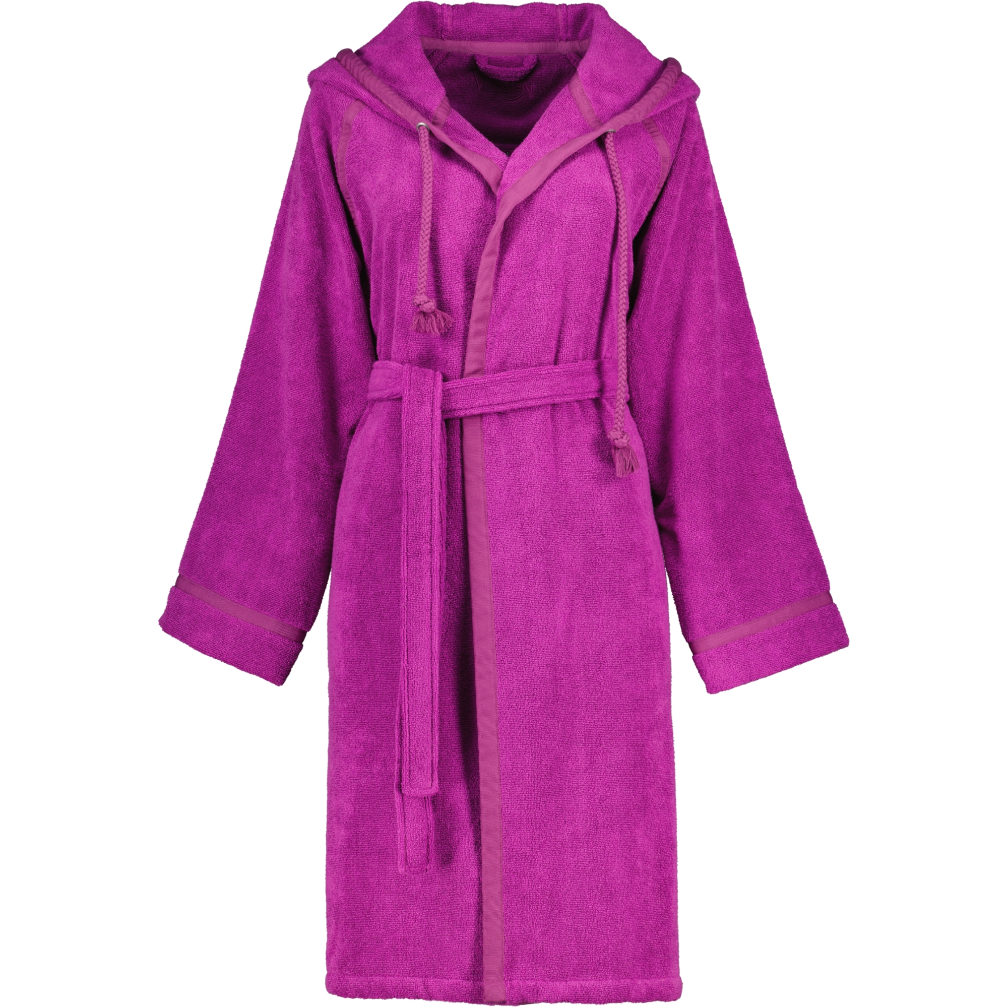 Vossen Bademäntel Damen Kurzmantel mit Kapuze Jive purple - 8590