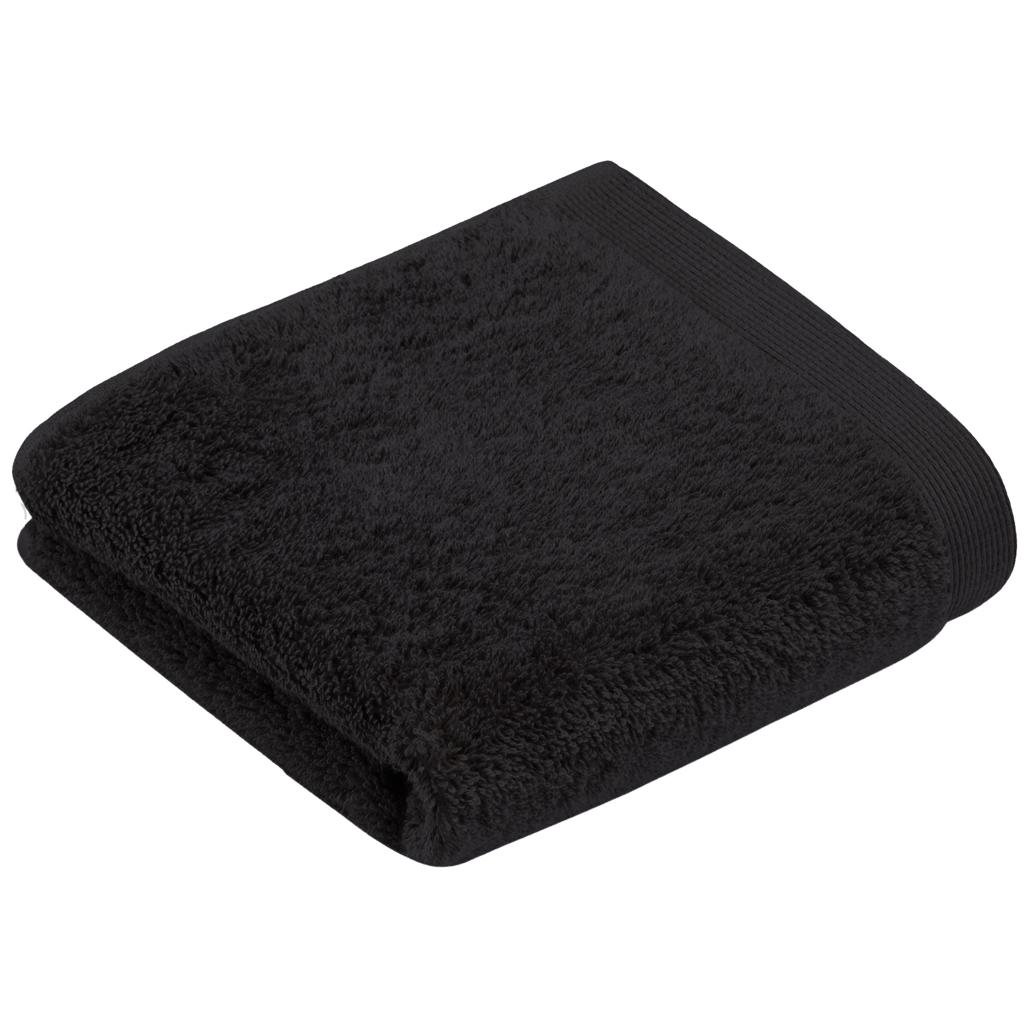 Vossen Handtücher High Line schwarz - 7900 - Gästetuch 40x60 cm