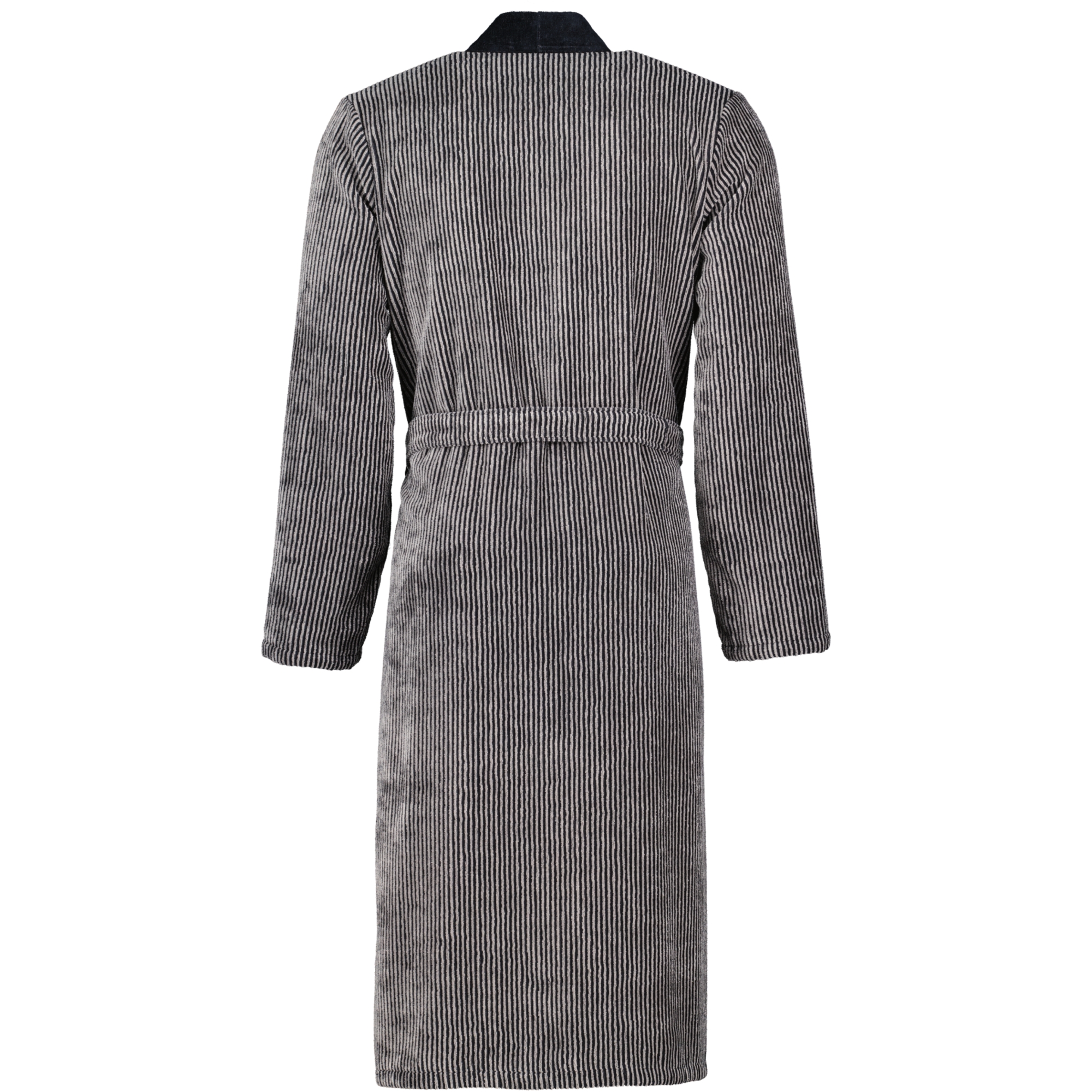 Cawö Bademäntel Herren Kimono Luxury Home 5840 natur-schwarz - 97