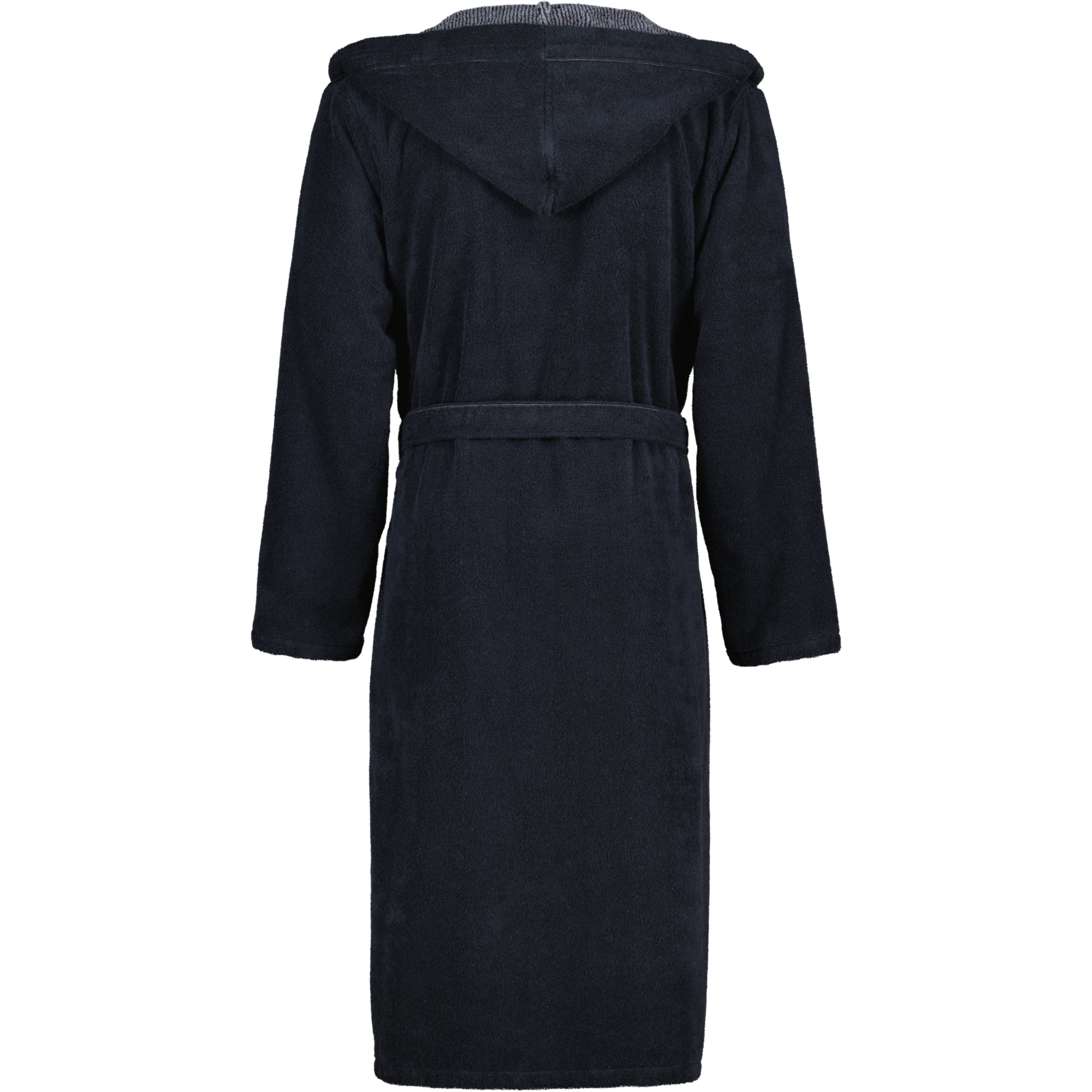 JOOP! Classic - Herren Bademantel - Kapuze 1619 - Farbe: 97 - Schwarz