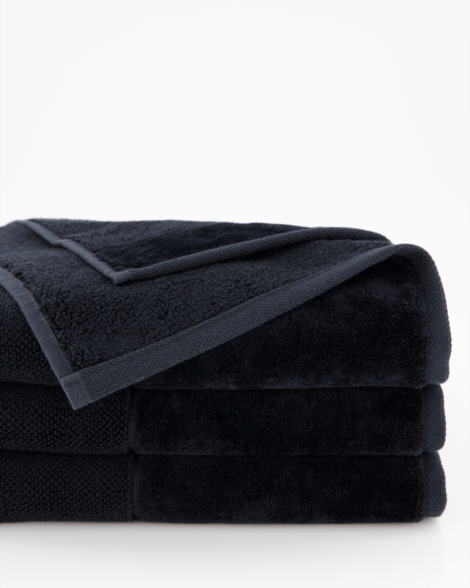 Möve Bamboo Luxe - Farbe: black - 199 (1-1104/5244) - Seiflappen 30x30 cm