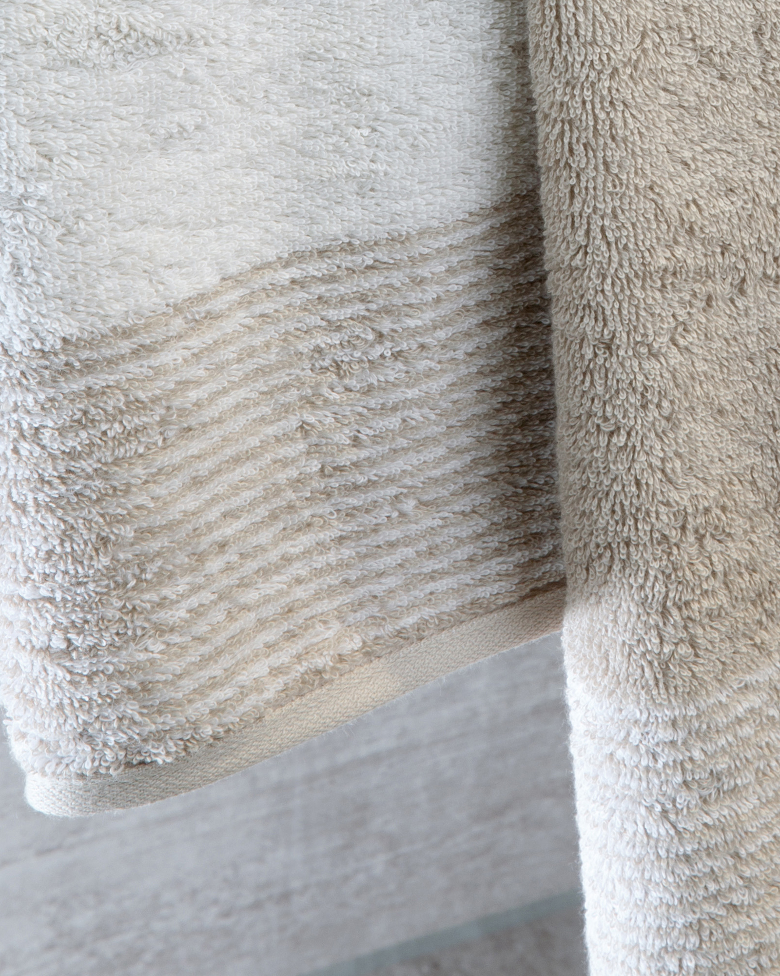 Cawö - Luxury Home Two-Tone 590 - Farbe: sand - 33 - Handtuch 50x100 cm