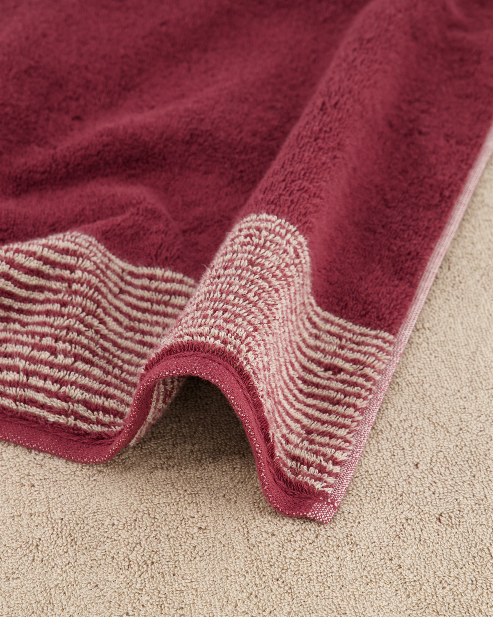 Cawö Handtücher Luxury Home Two-Tone 590 bordeaux - 23