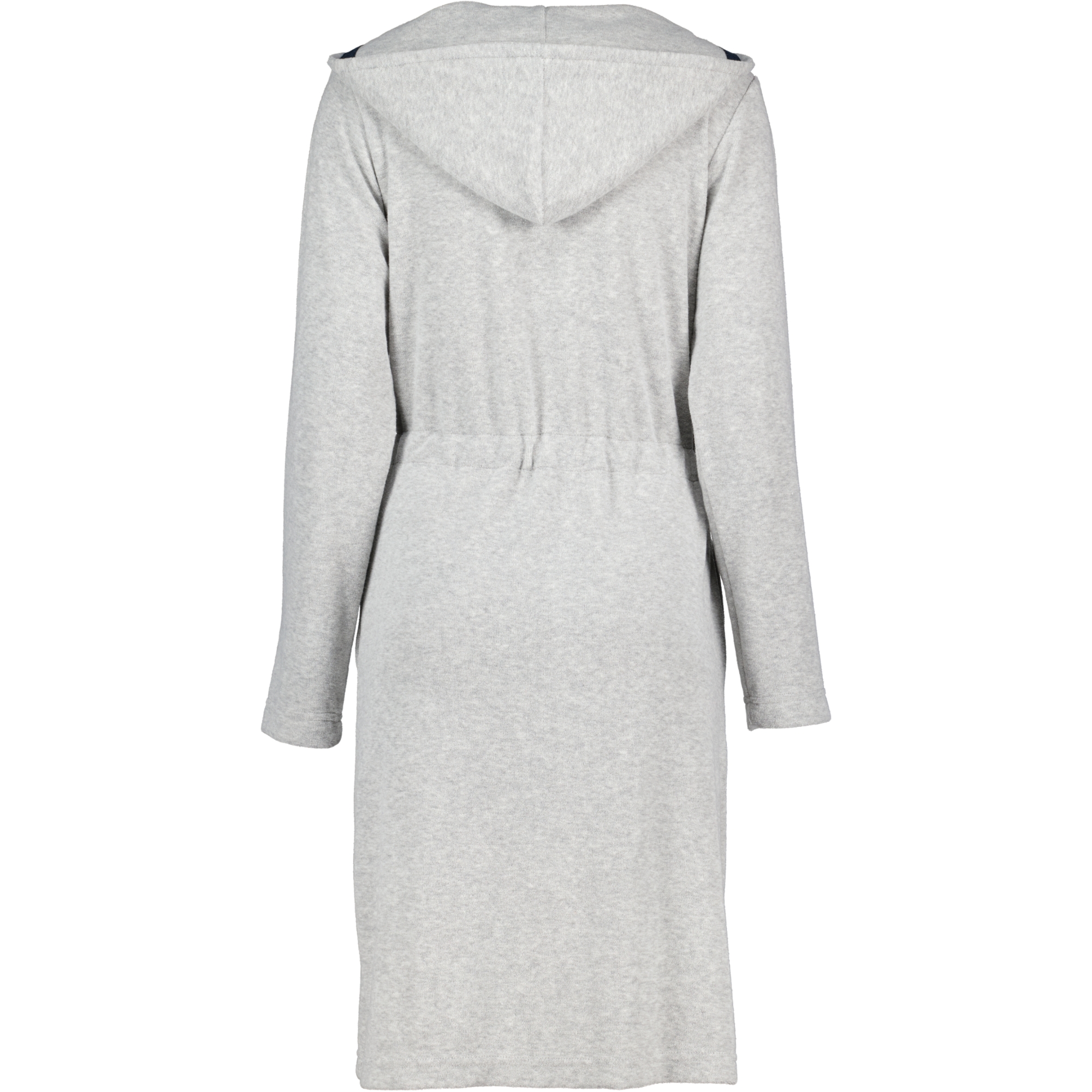 Cawö Home Bademäntel Damen Kurzmantel mit Kapuze Active 821 grau-melange-navy - 71