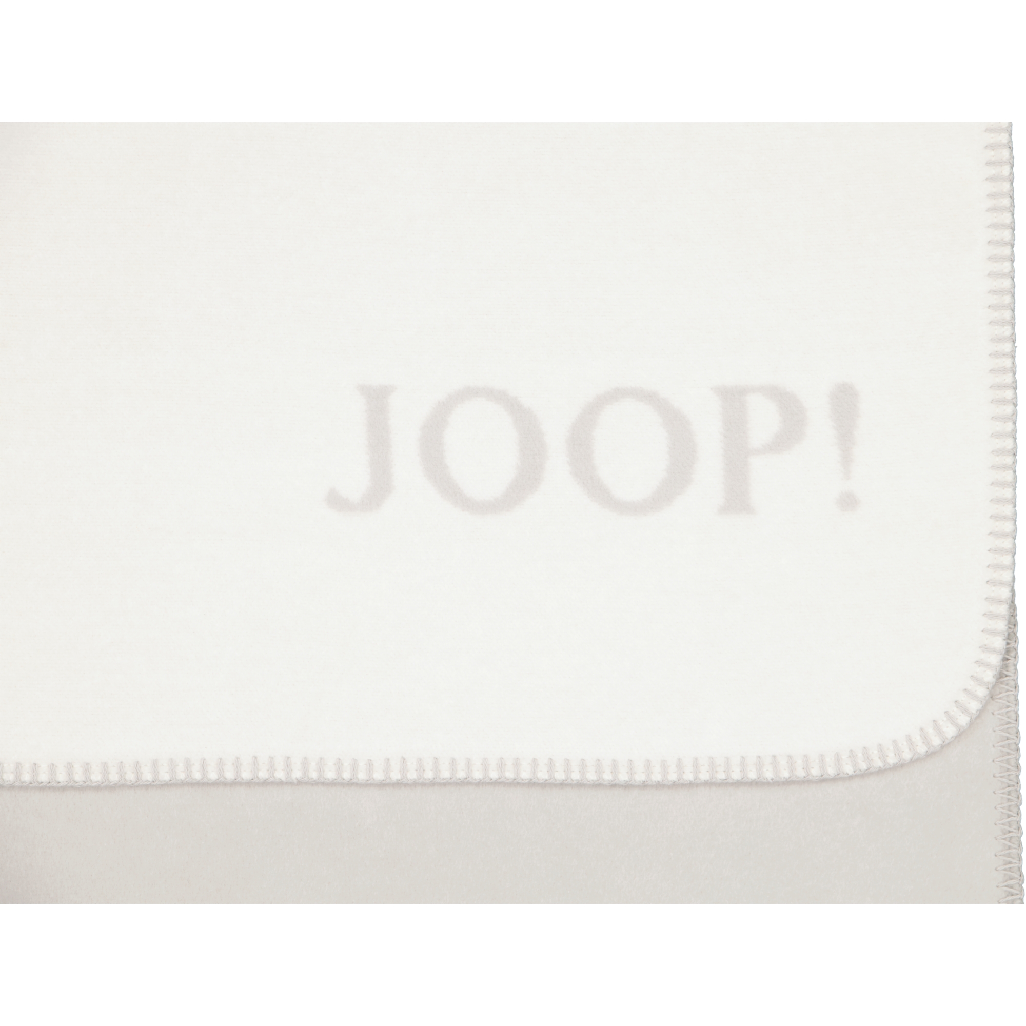 JOOP! Wohndecken Uni-Doubleface Natur-Taupe - 150x200 cm