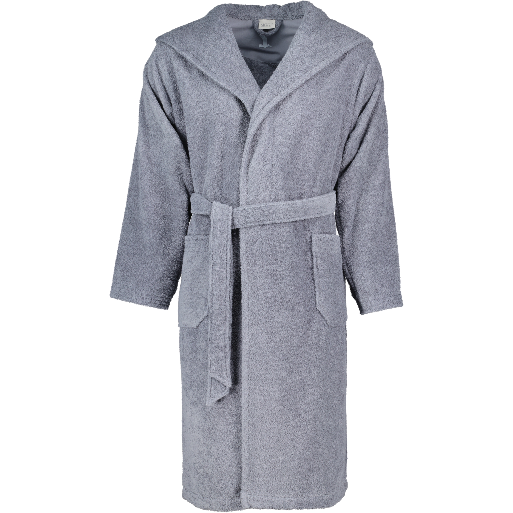 Möve Bademäntel unisex Kapuze Superwuschel stone - 850