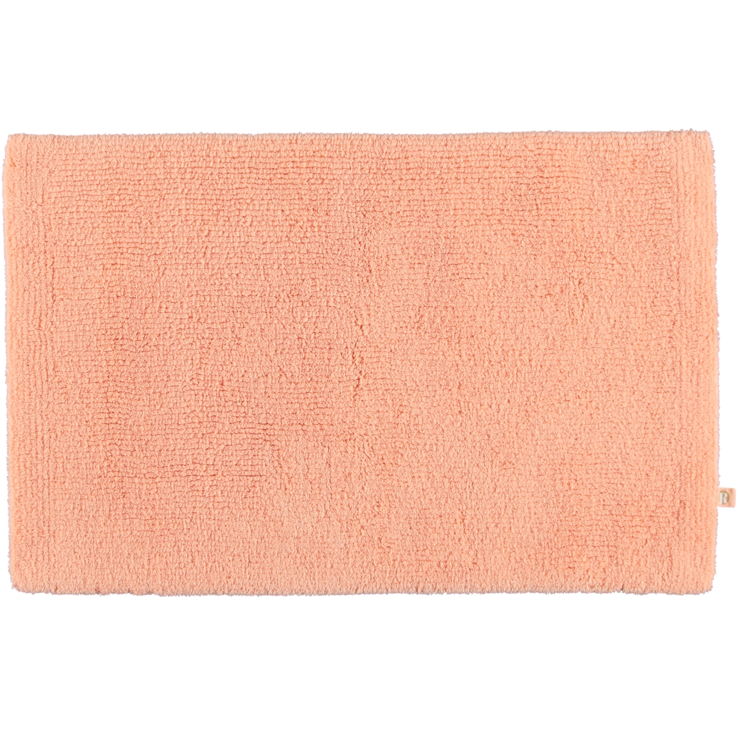 Rhomtuft - Badteppich Pur - Farbe: peach - 405 - 50x75 cm