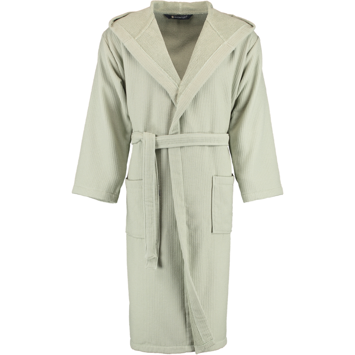Rhomtuft RHOMTUFT Bademäntel unisex Kapuze Face & Body jade - 90