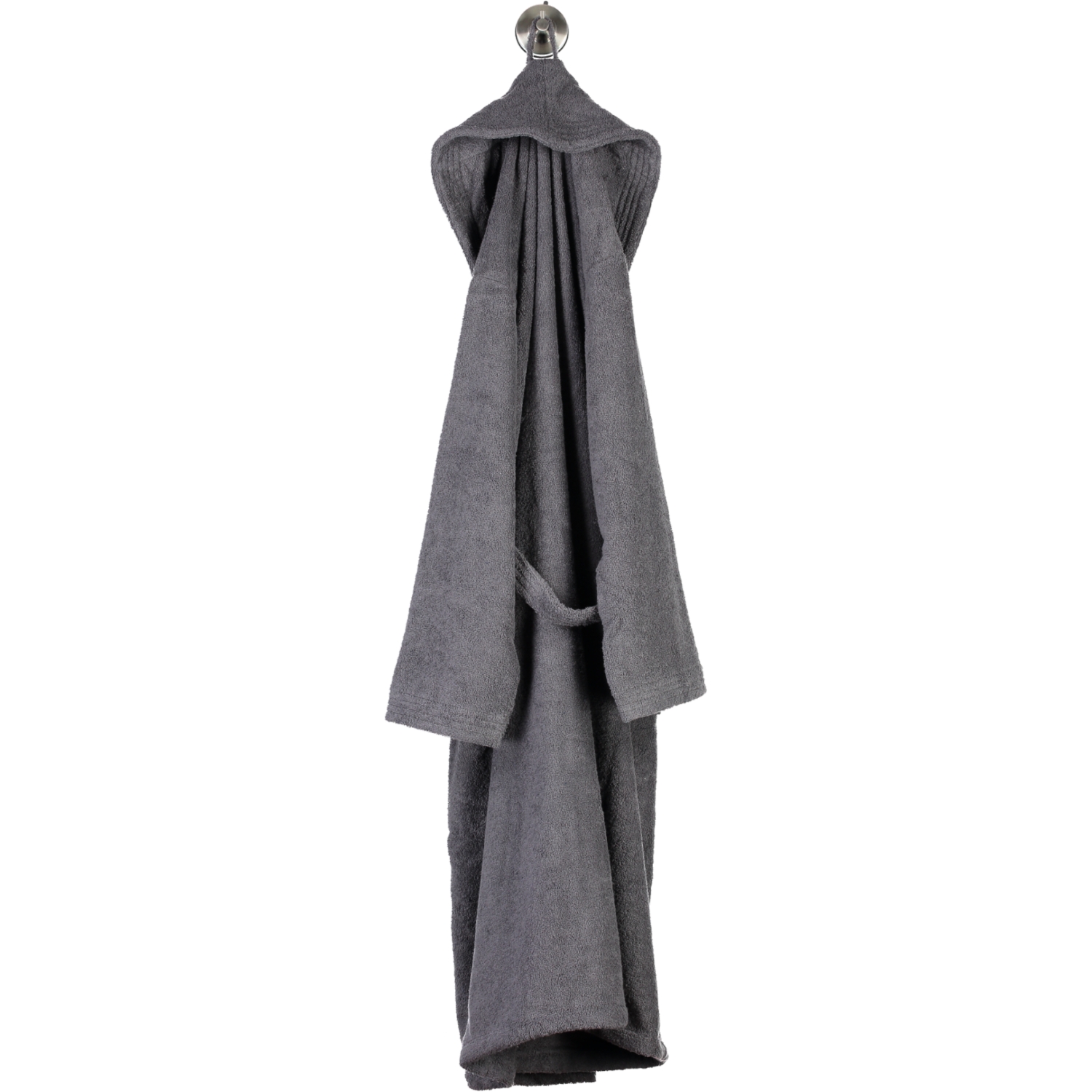 Rhomtuft - Bademantel Sir & Lady - Unisex - Farbe: zinn - 02 - XL