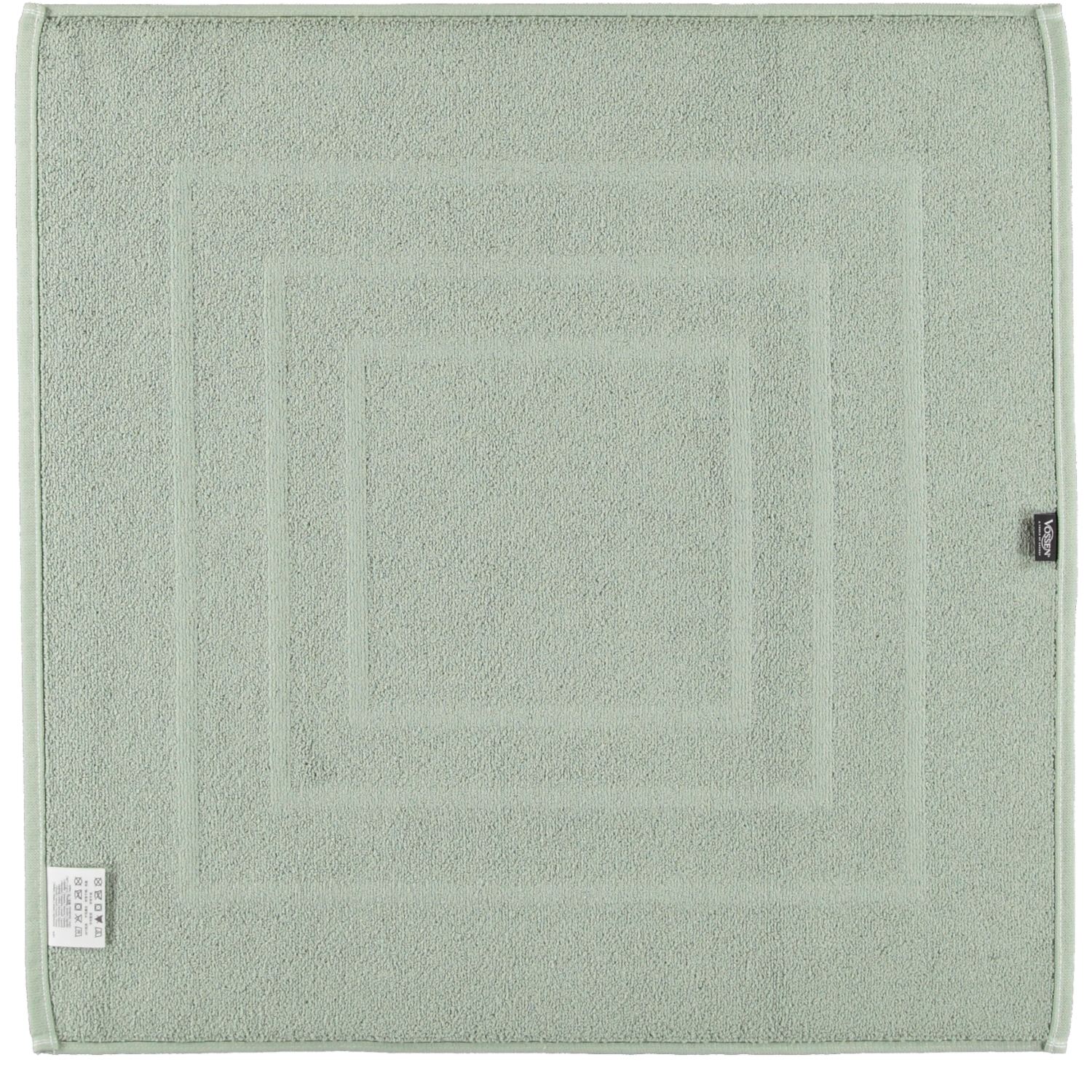 Vossen Badematten Feeling soft green - 5305 - 60x60 cm