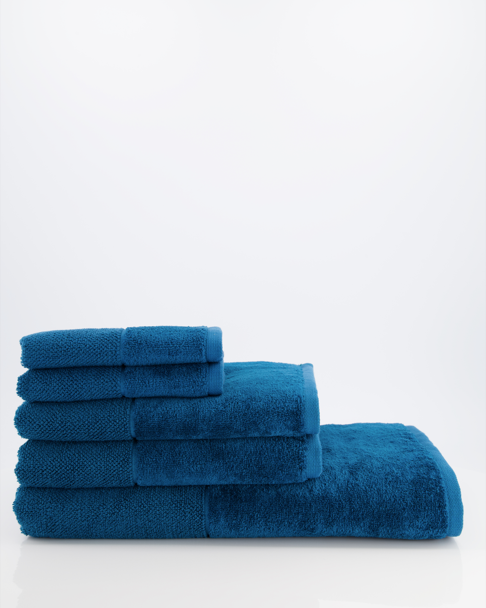 Möve Bamboo Luxe - Farbe: deep lake - 386 (1-1104/5244) - Seiflappen 30x30 cm