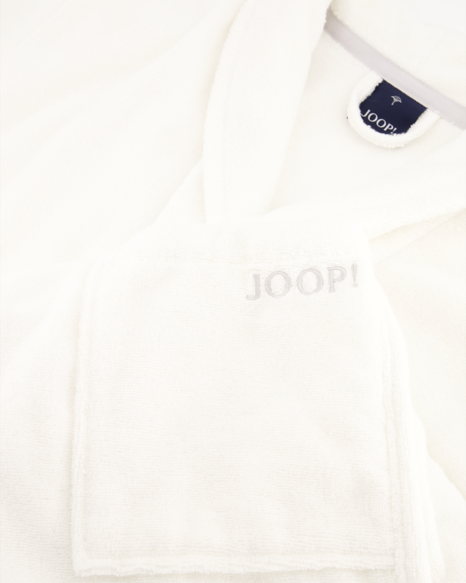 JOOP! Herren Bademantel - Schalkragen 1651 - Farbe: weiß - 600