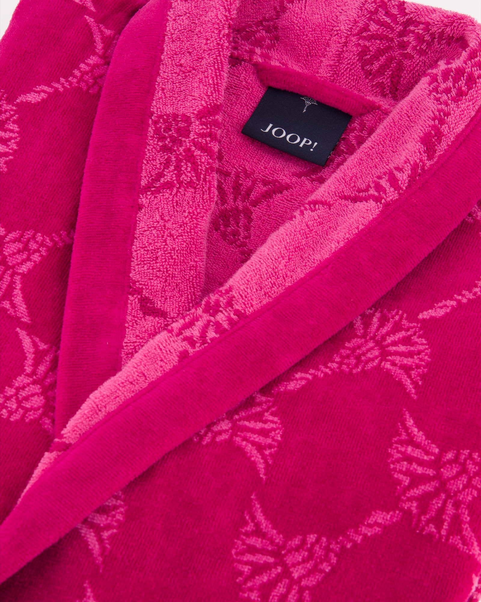 JOOP! Bademäntel Damen Schalkragen Cornflower 1645 cassis - 22