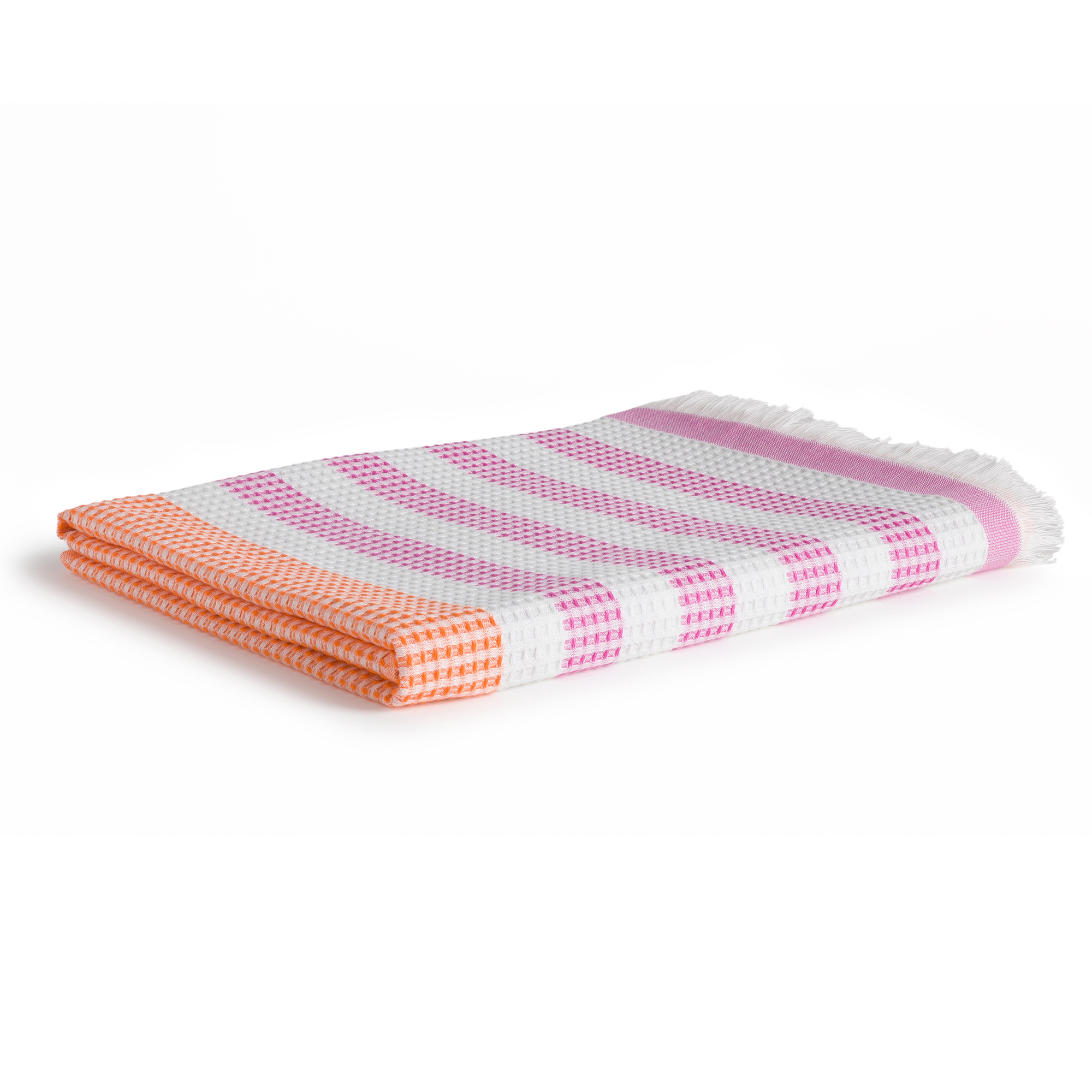 Möve Strandtücher Summer Daylight orange/pink - 021 - 90x180 cm