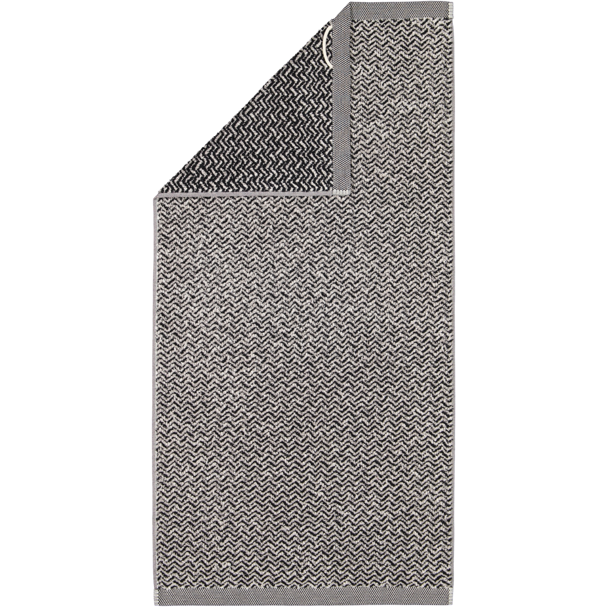 Möve Handtücher Brooklyn Fischgrat nature-black - 081