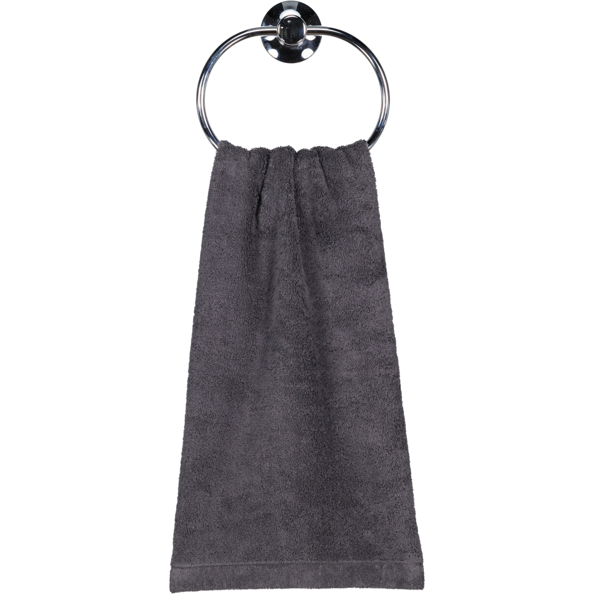 Cawö Handtücher Lifestyle Uni 7007 basalt - 740 - Handtuch 50x100 cm