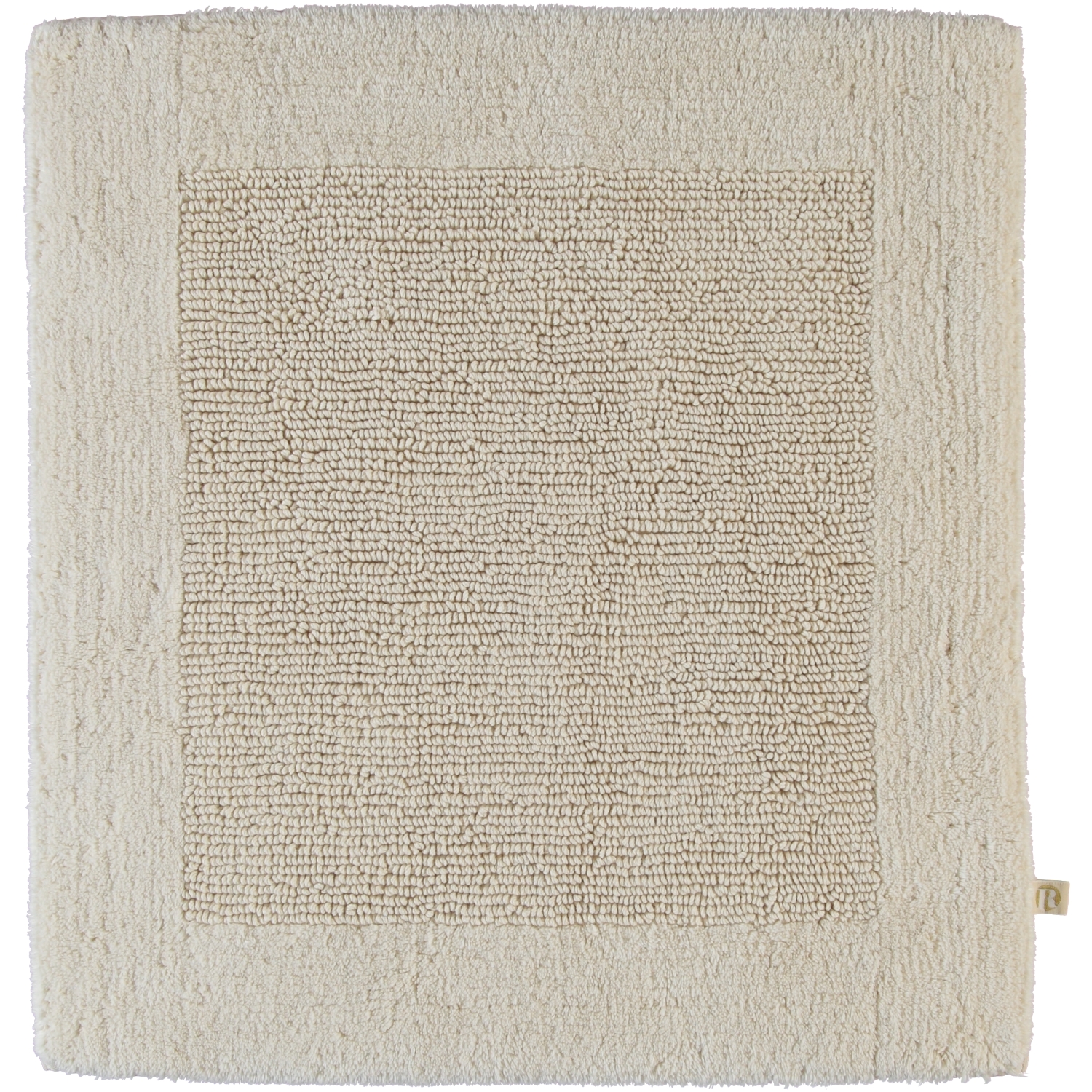 Rhomtuft - Badteppiche Prestige - Farbe: natur-jasmin - 20 - 60x60 cm
