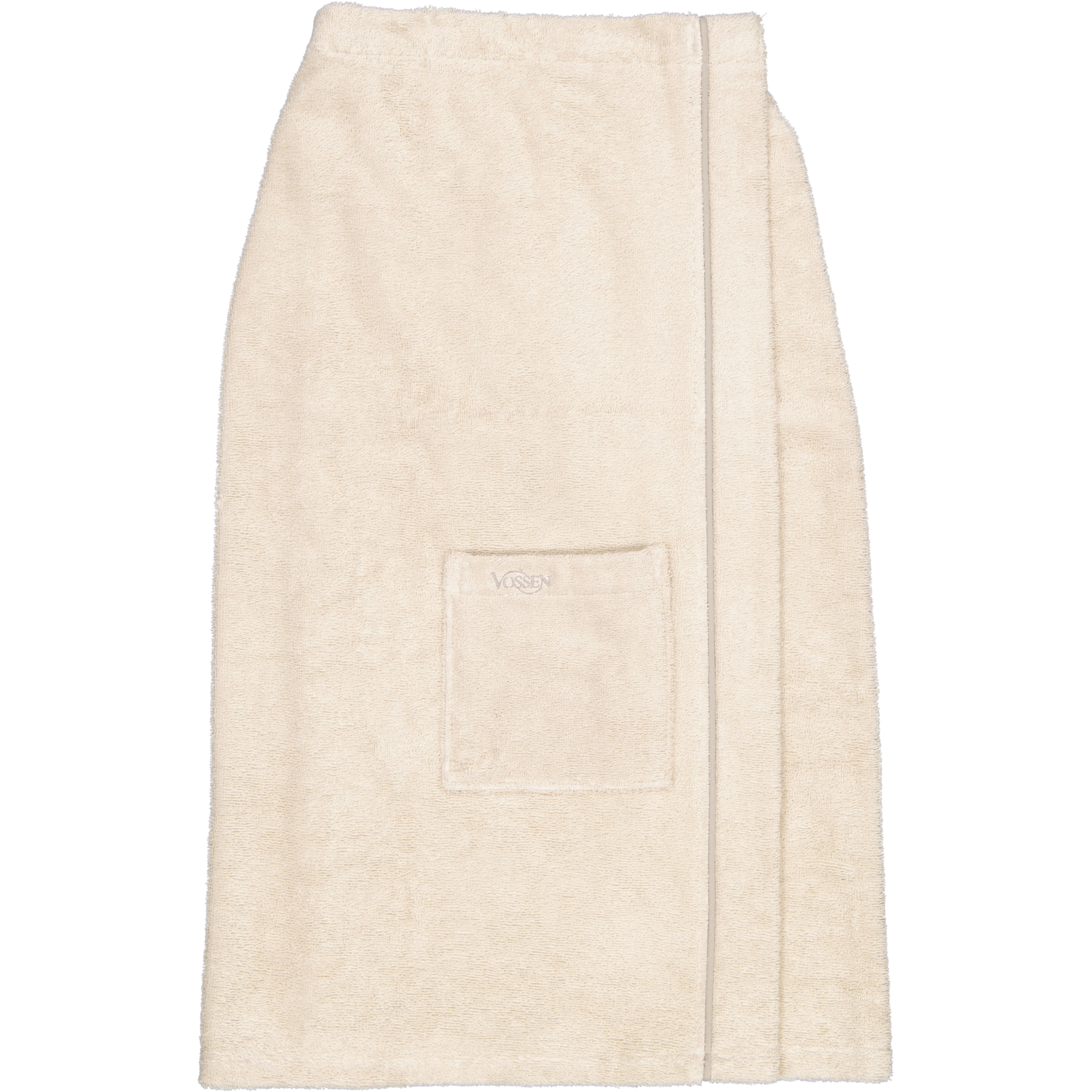 Vossen Saunakilts Damen Livina stone - 7160 - 80x140 cm