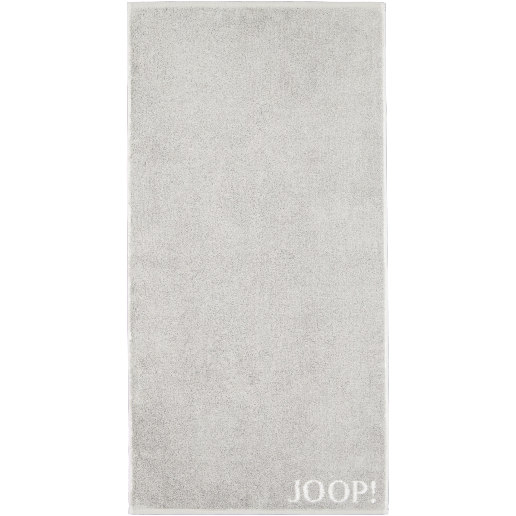 JOOP! Classic - Doubleface 1600 - Farbe: Silber - 76 - Waschhandschuh 16x22 cm