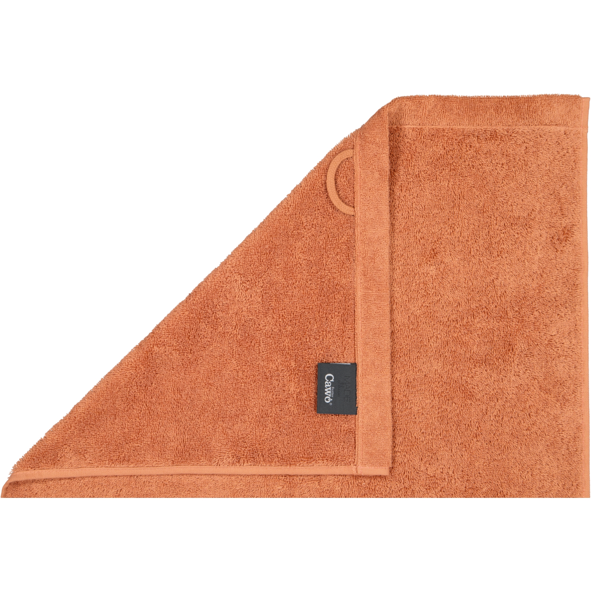 Cawö Handtücher Lifestyle Uni 7007 kupfer - 384 - Handtuch 50x100 cm