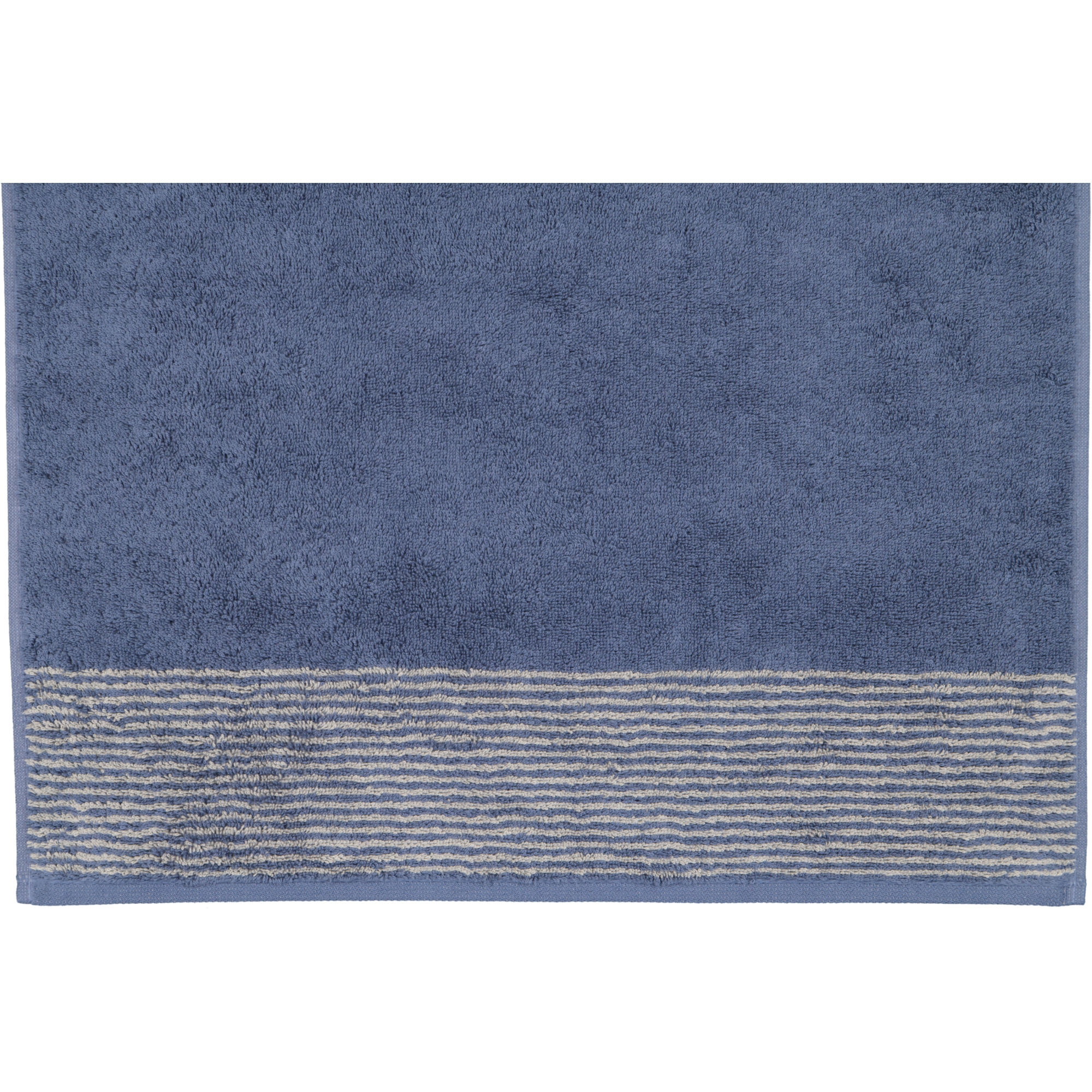 Cawö - Luxury Home Two-Tone 590 - Farbe: nachtblau - 10 - Handtuch 50x100 cm