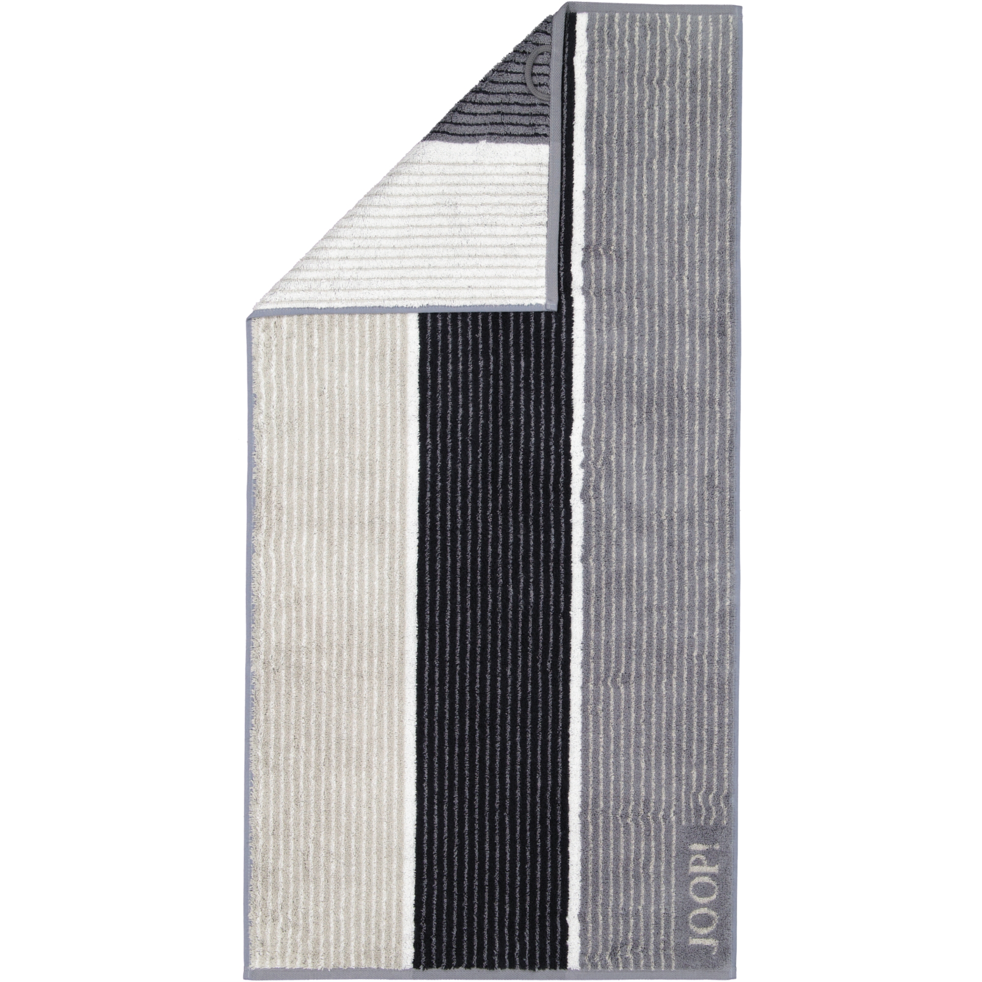 JOOP! Handtücher Signature Lines 1658 schwarz - 97