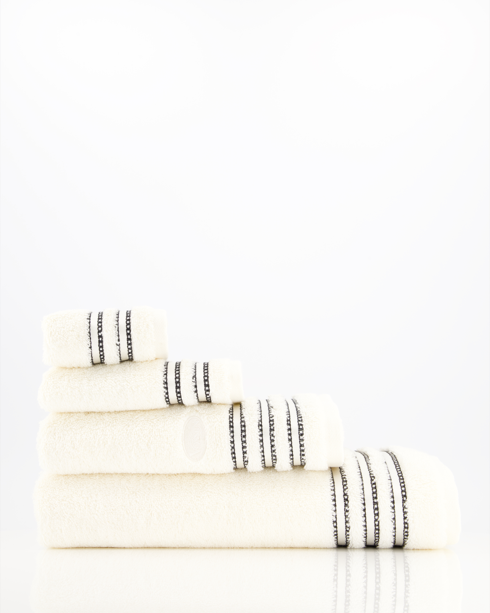 Vossen Handtücher Cult de Luxe ivory - 1030 - Gästetuch 30x50 cm