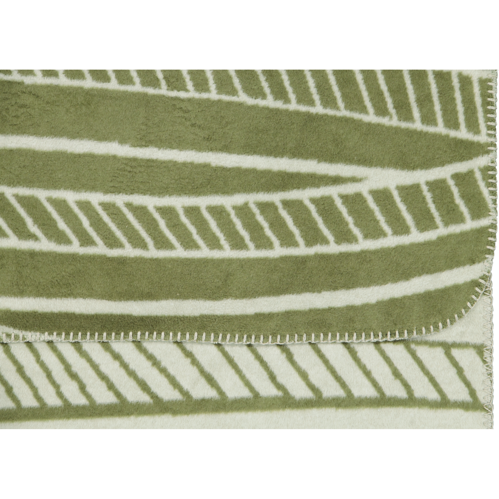 Villeroy & Boch Wohndecken Willow Olive Green - 150x200 cm