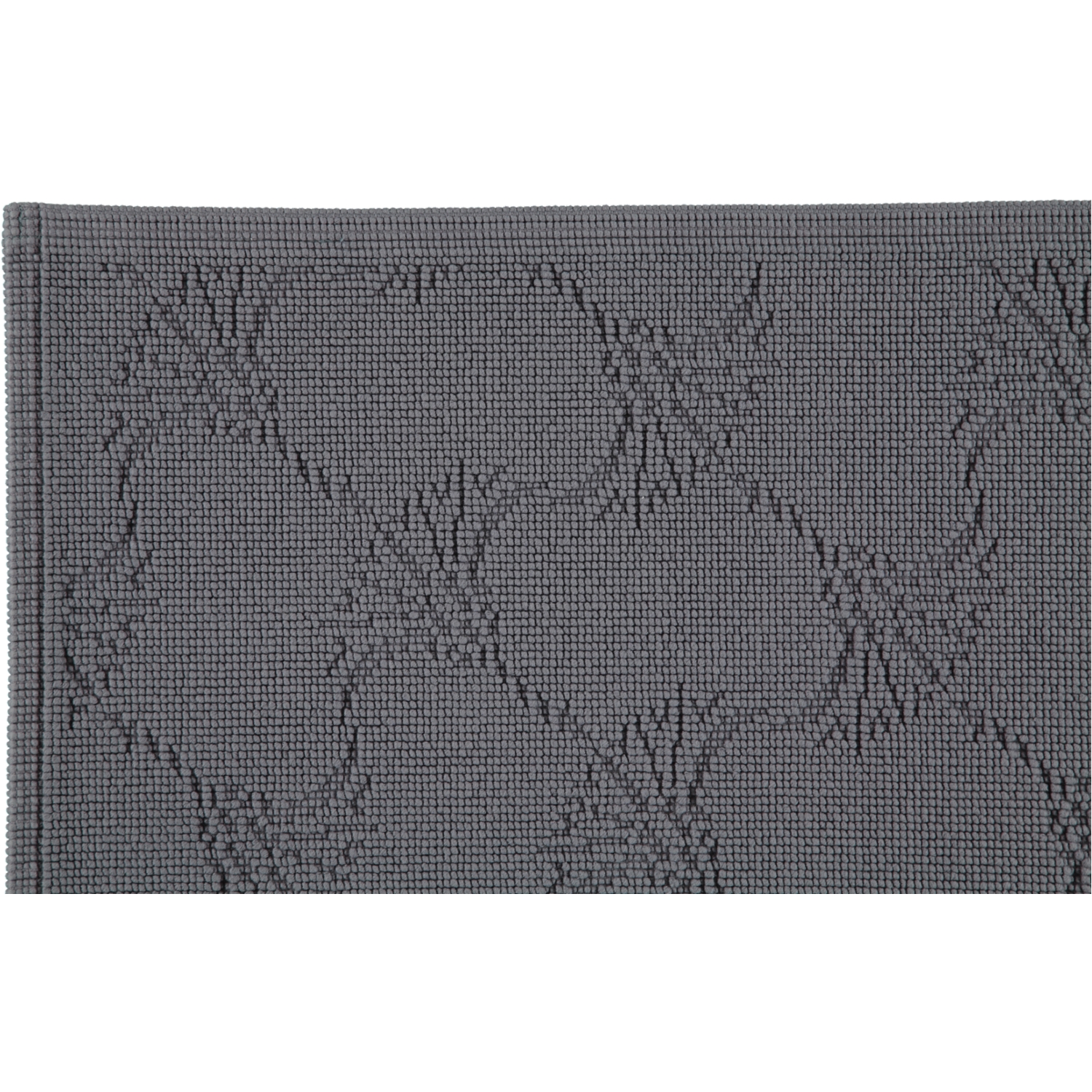 JOOP! - Badteppich New Cornflower 60 - Farbe: Light Anthrazit - 413 - 70x120 cm