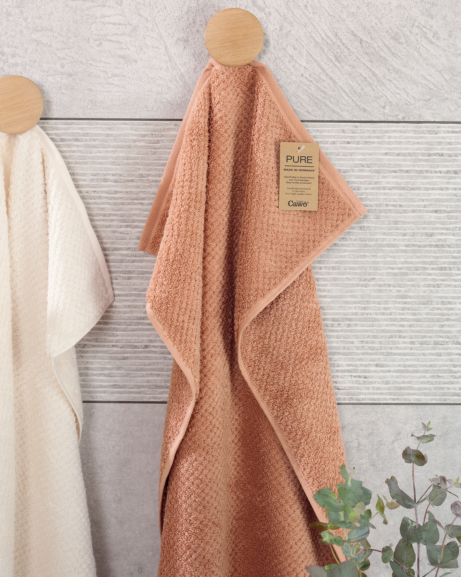 Cawö Handtücher Pure 6500 - Farbe: zimt - 369