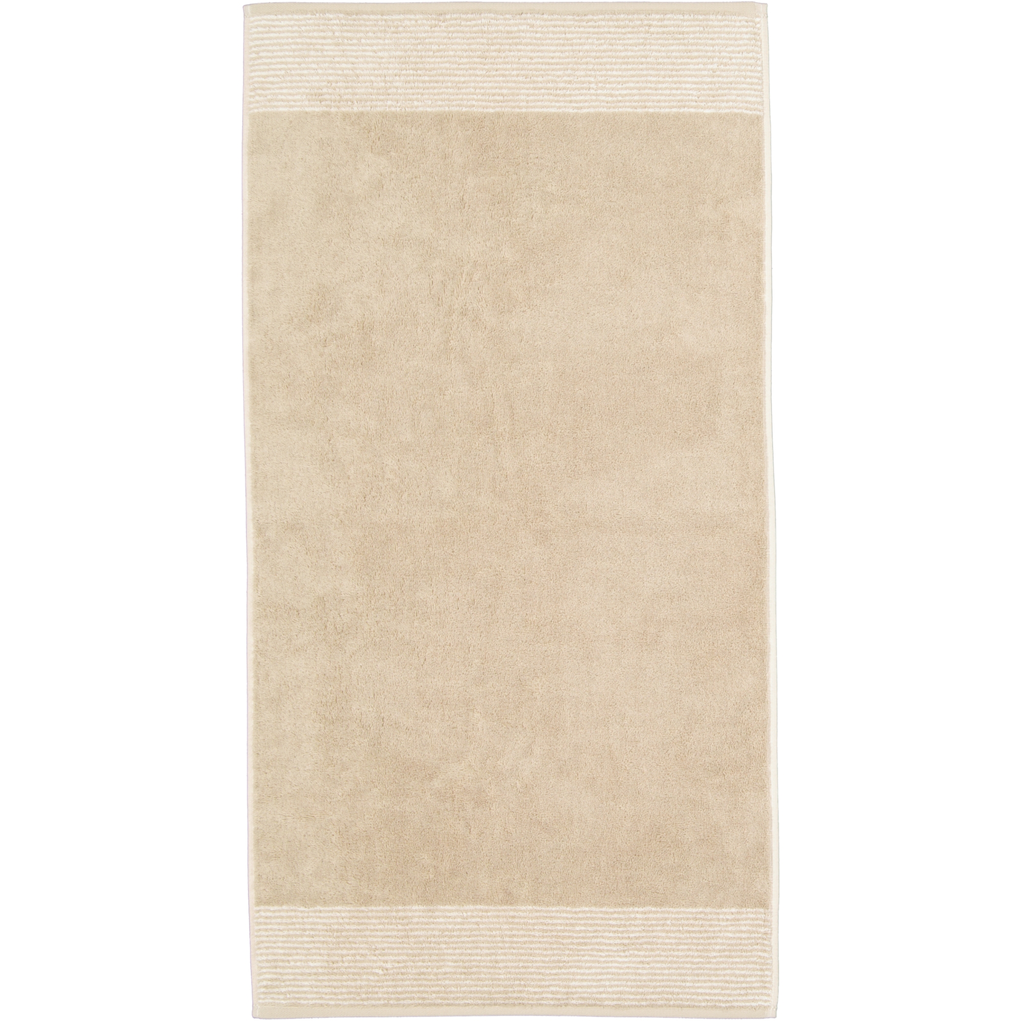 Cawö - Luxury Home Two-Tone 590 - Farbe: sand - 33 - Handtuch 50x100 cm