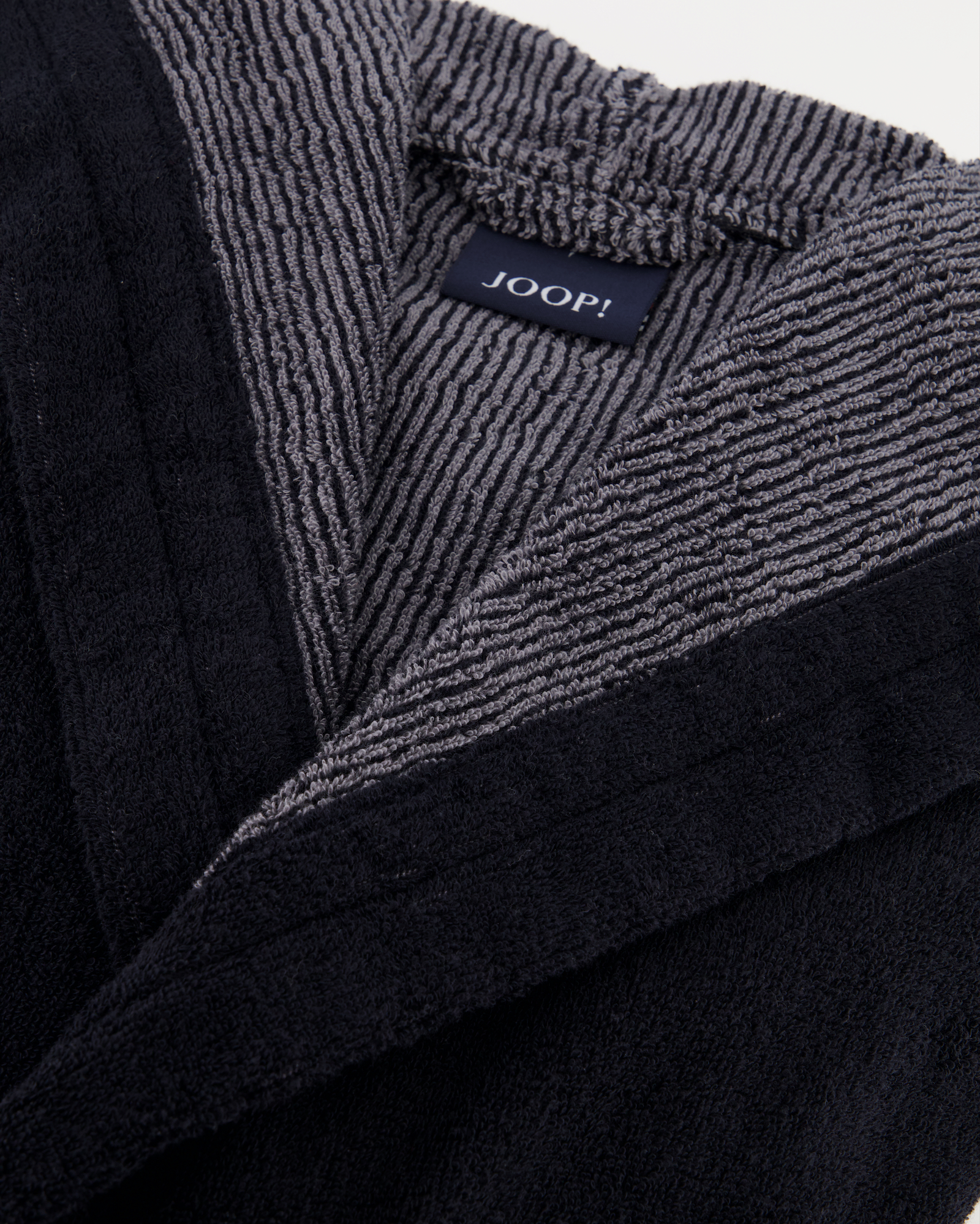 JOOP! Bademäntel Herren Kapuze 1619 Classic schwarz - 97