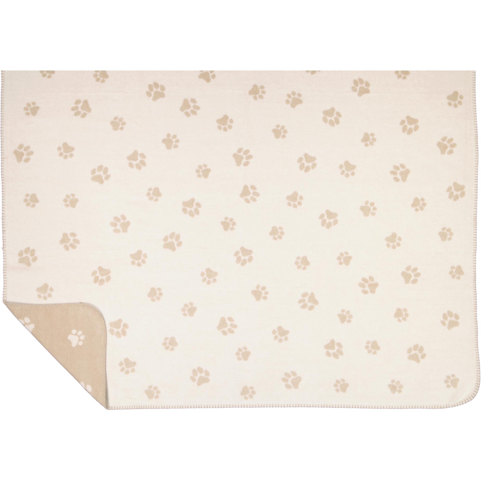 Cawö Wohndecken WE LOVE DOGS 62470 natur/beige - 33 - 150x200 cm