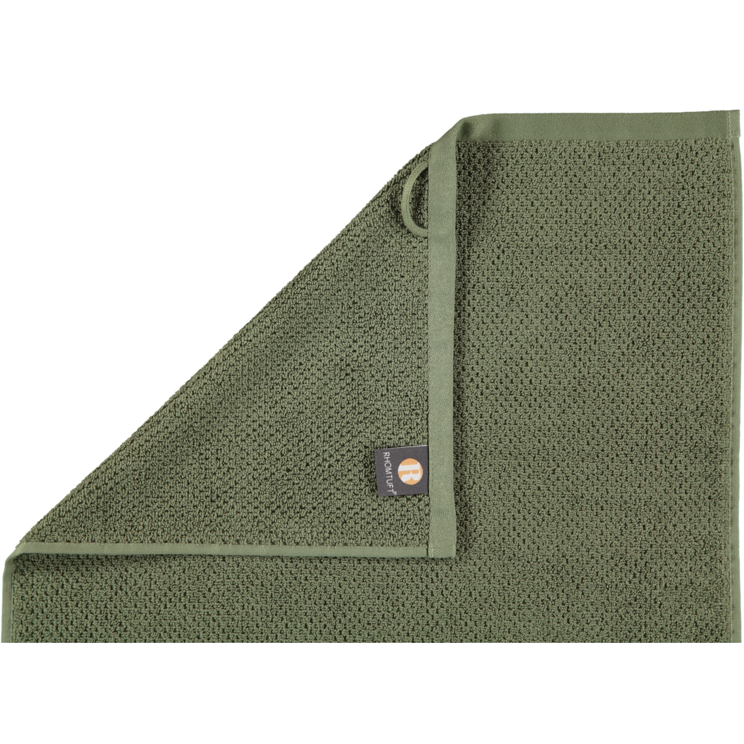 Rhomtuft - Handtücher Baronesse - Farbe: olive - 404 - Handtuch 50x100 cm