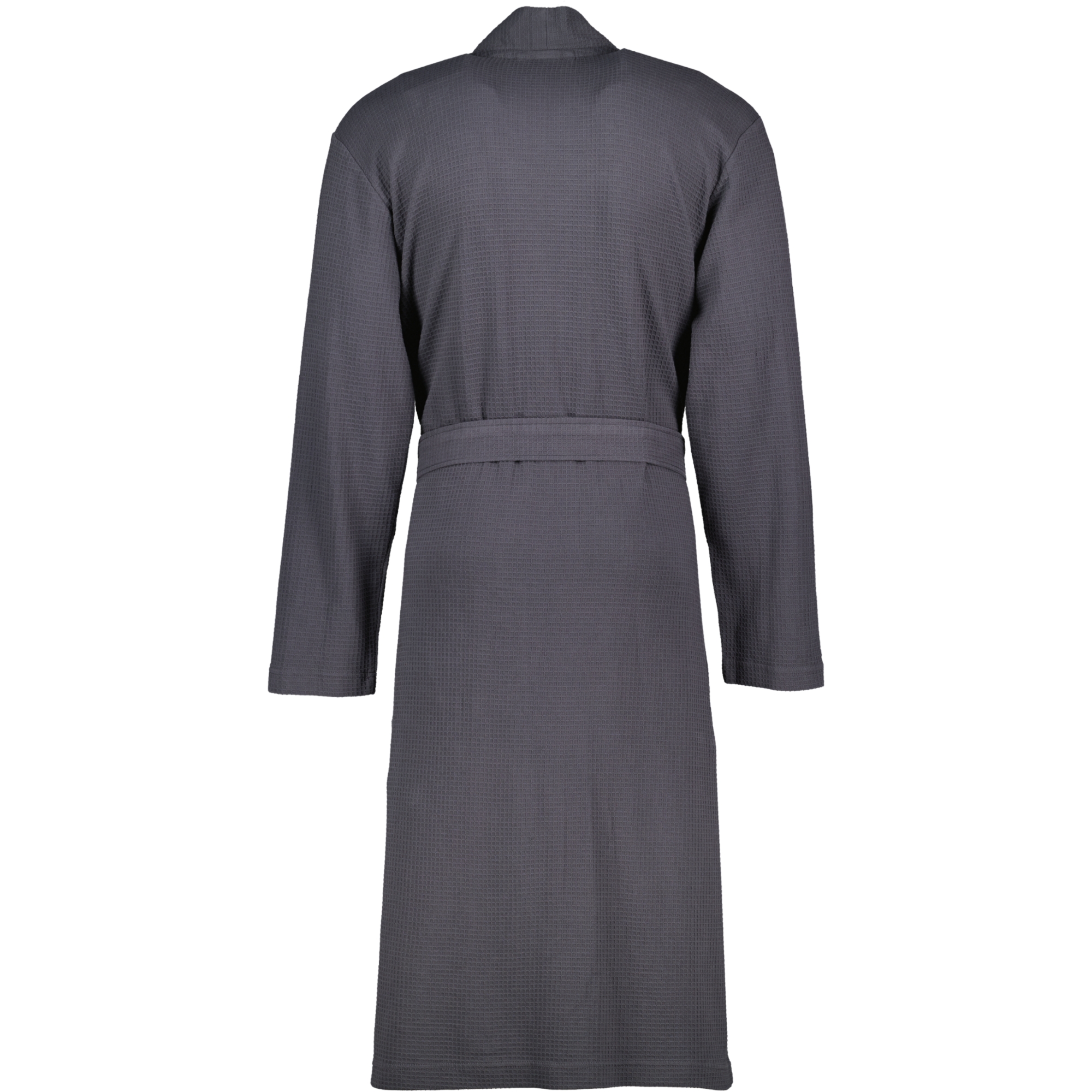 JOOP Herren Bademantel Kimono Pique 1656 - Farbe: Anthrazit - 767 - L